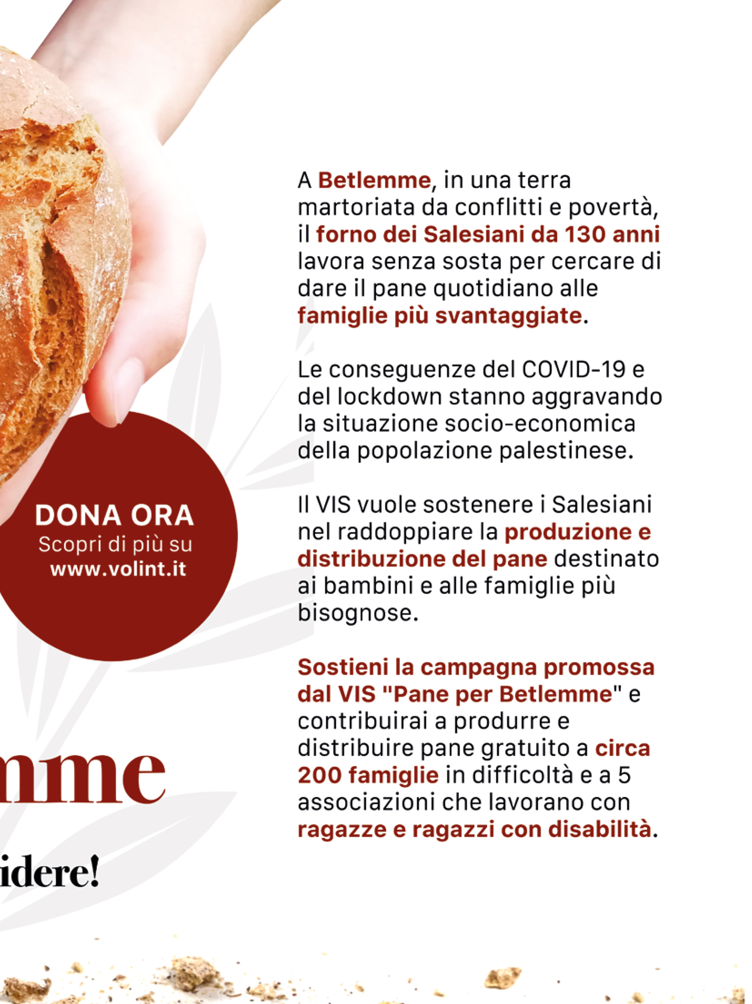 ضمن النشاطات التوعية لمشروع "نور للطاقة المتجددة" الذي تعمل عليه بلدية بيت لحم بالتعاون مع بلدية تورين الإيطالية بتمويل من التعاون الإيطالي، تم نشر عدة مقالات في مجلة Un Mondo Possibile 65 الإيطالية