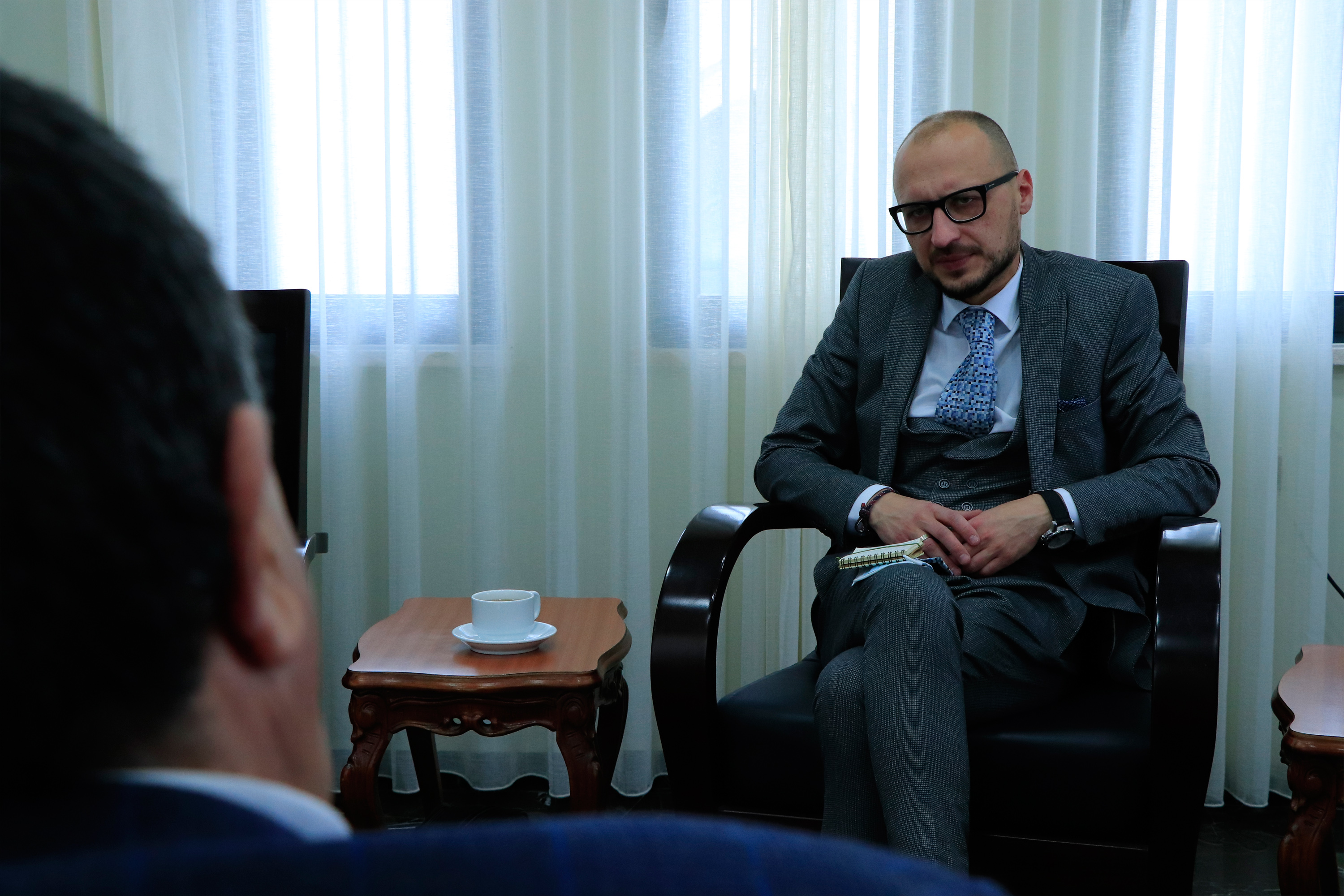 رئيس بلدية بيت لحم يبحث سُبل التعاون مع سفير جمهورية ليتوانيا في فلسطين