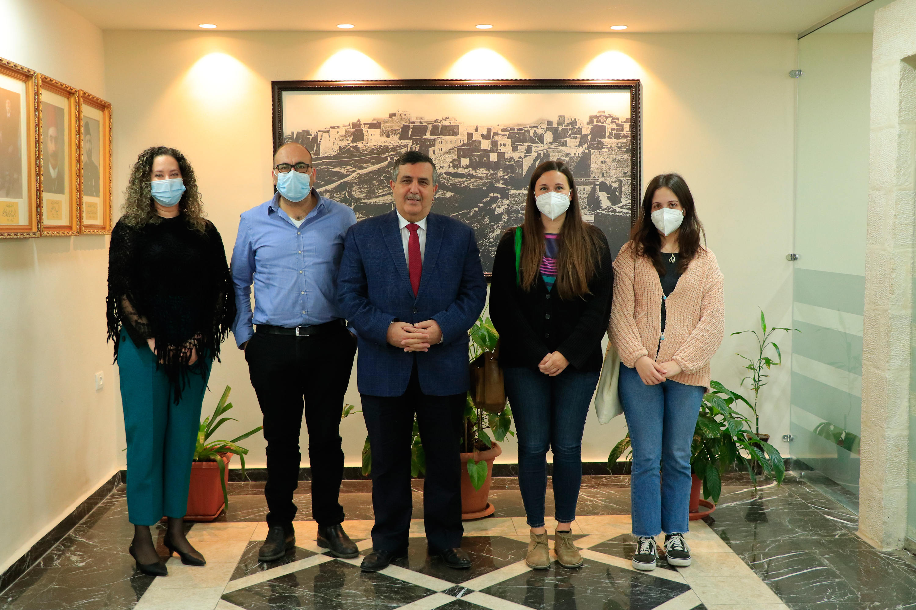 بلدية بيت لحم تستقبل مركز بيت لحم التعليمي الإبداعي لإعادة استخدام مخلفات البيئة