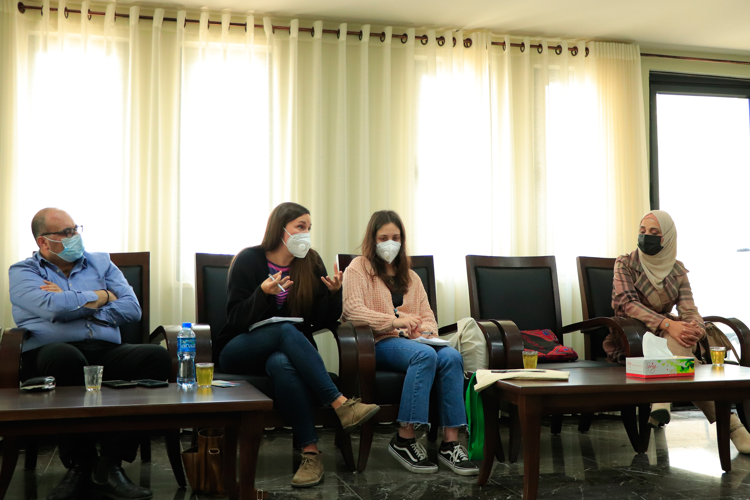 بلدية بيت لحم تستقبل مركز بيت لحم التعليمي الإبداعي لإعادة استخدام مخلفات البيئة