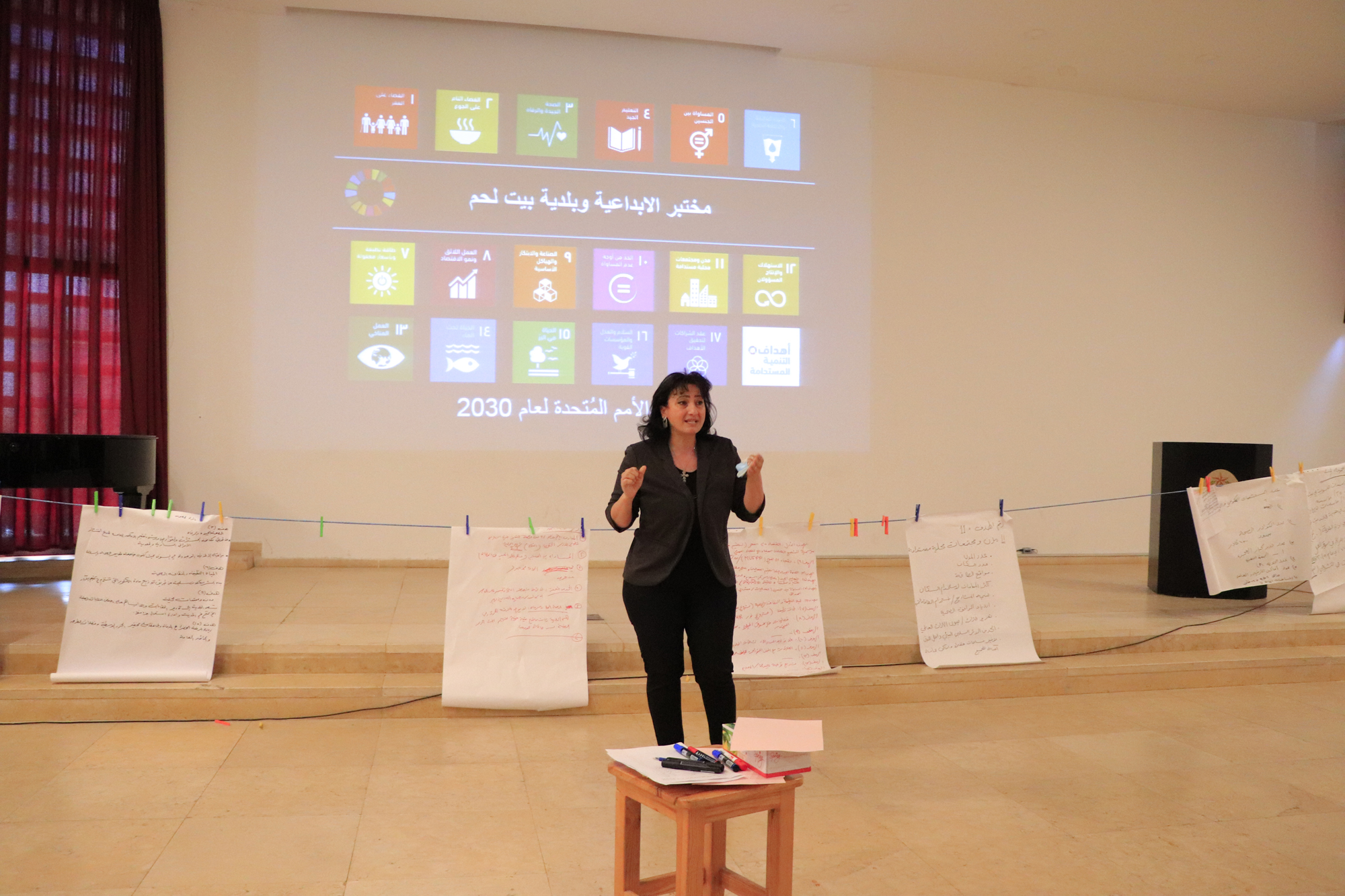  بلدية بيت لحم تسعى الى تعزيز مفاهيم أهداف التنمية المستدامة (SDGs 2030) ضمن طاقم موظفيها