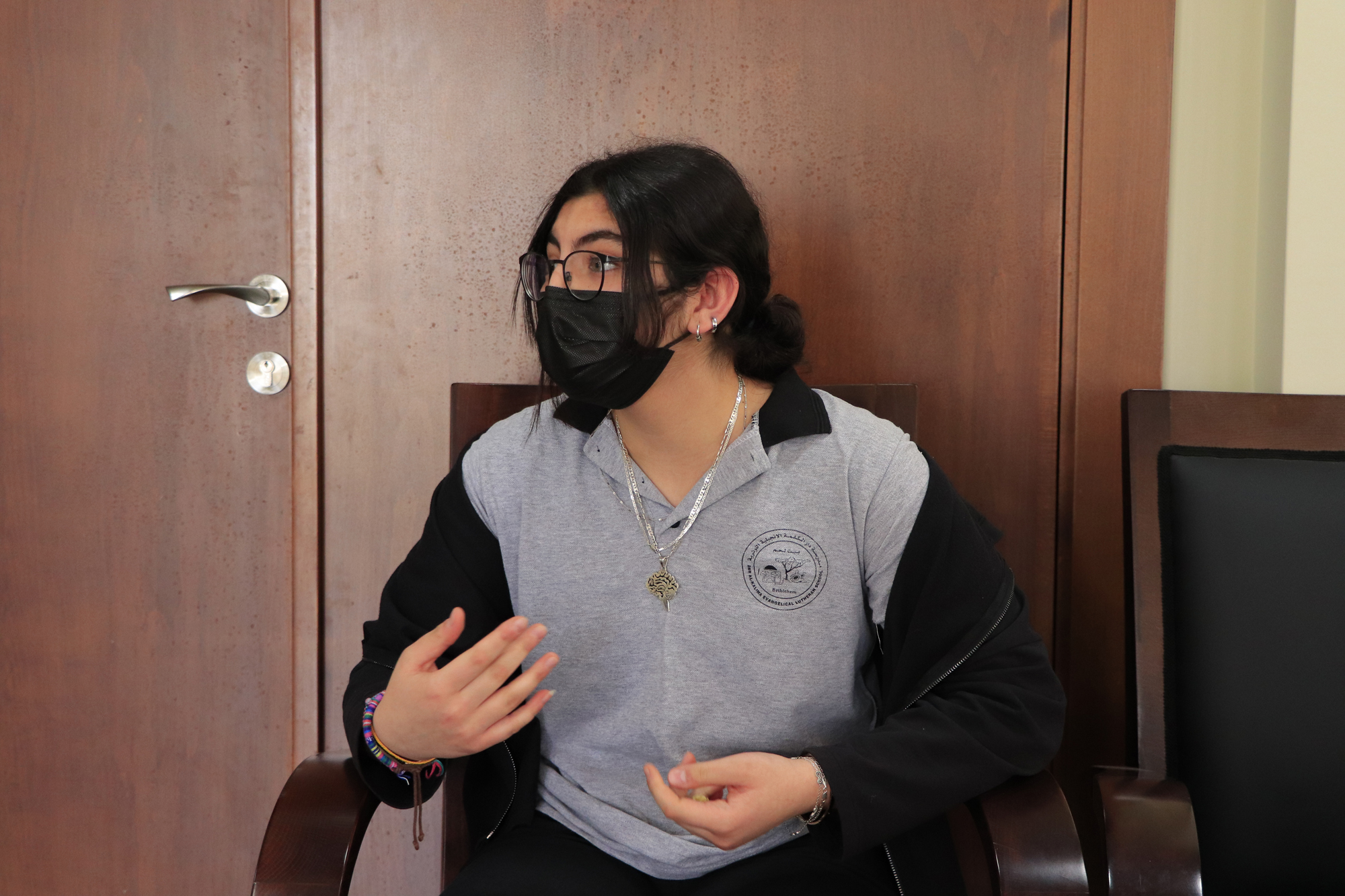 سلمان يناقش قضايا بيت لحم التنموية مع وفد طلاب برنامج القيادات الشابة التابع لمدرسة دار الكلمة الإنجيلية اللوثرية