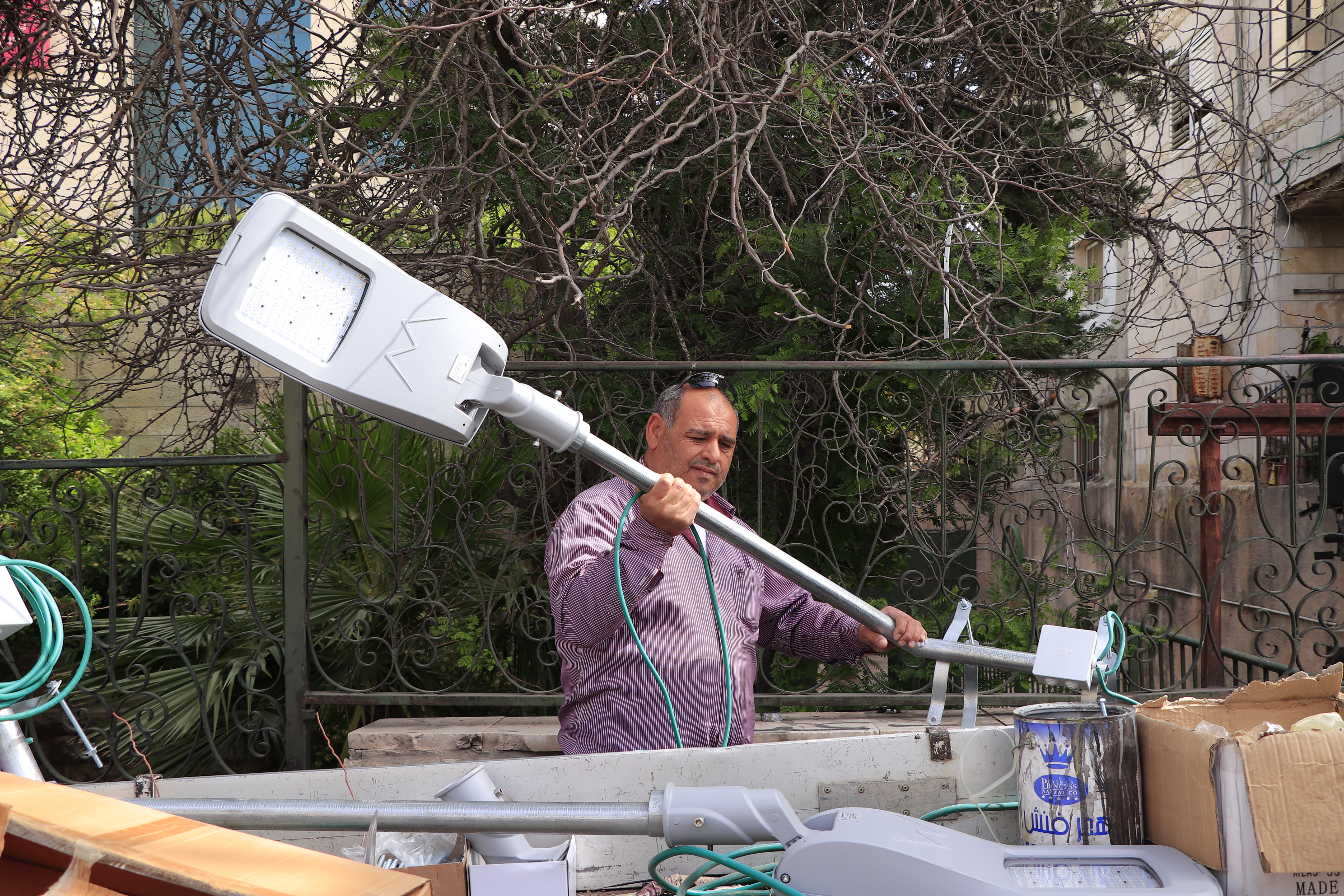 نحو مدينة صديقة للبيئة: بلدية بيت لحم تعمل مع توأمتها تورين الإيطالية على تنفيذ عدة مشاريع للطاقة المتجددة