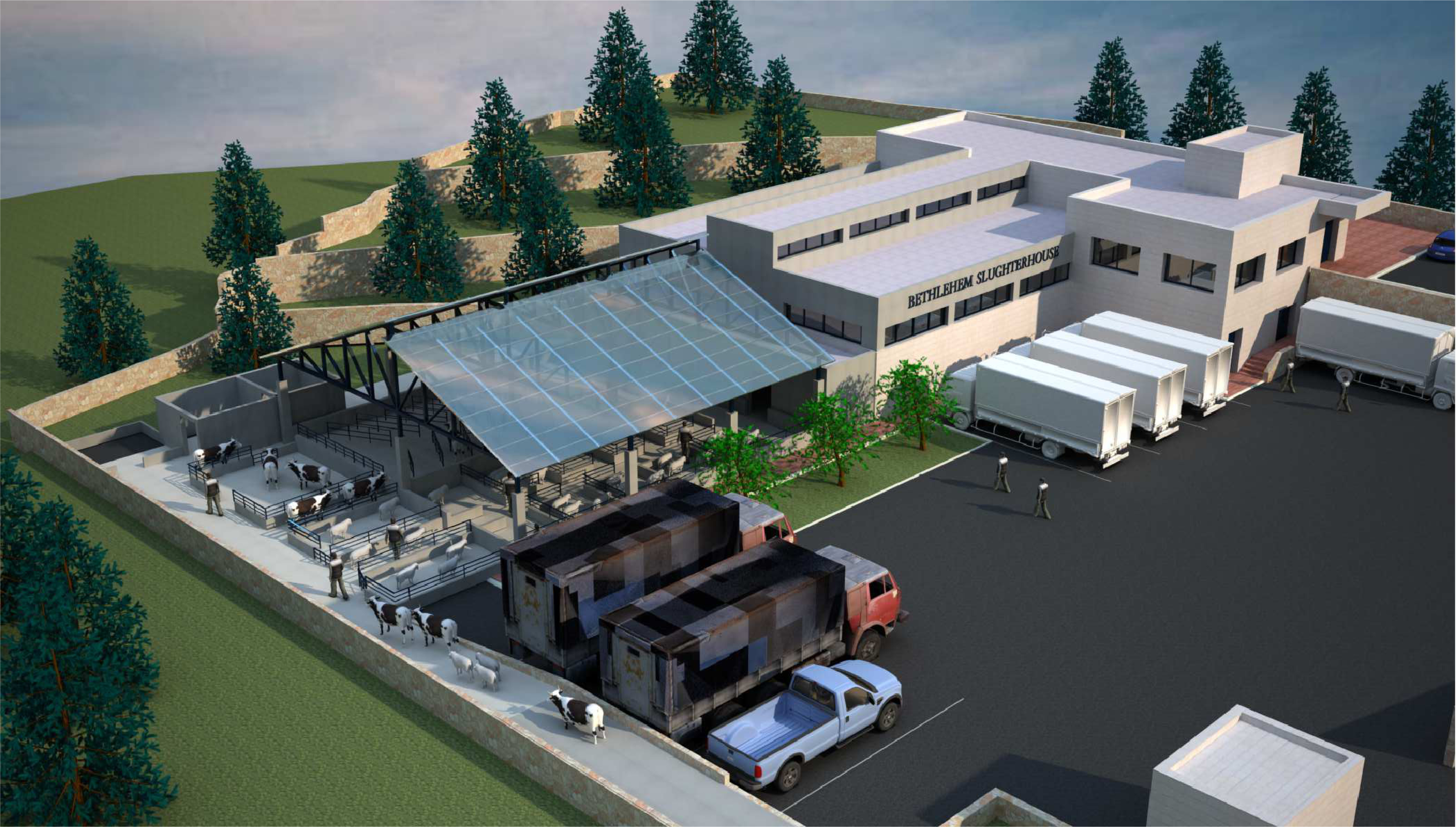 بلدية بيت لحم تنظم اجتماعاً بالشراكة مع بلديات المحافظة والوزارات الشريكة لإطلاع مواطني مدينة العبيدية على تطورات مشروع مسلخ بيت لحم والإجراءات البيئية والصحية التي سيتم العمل عليها في المشروع