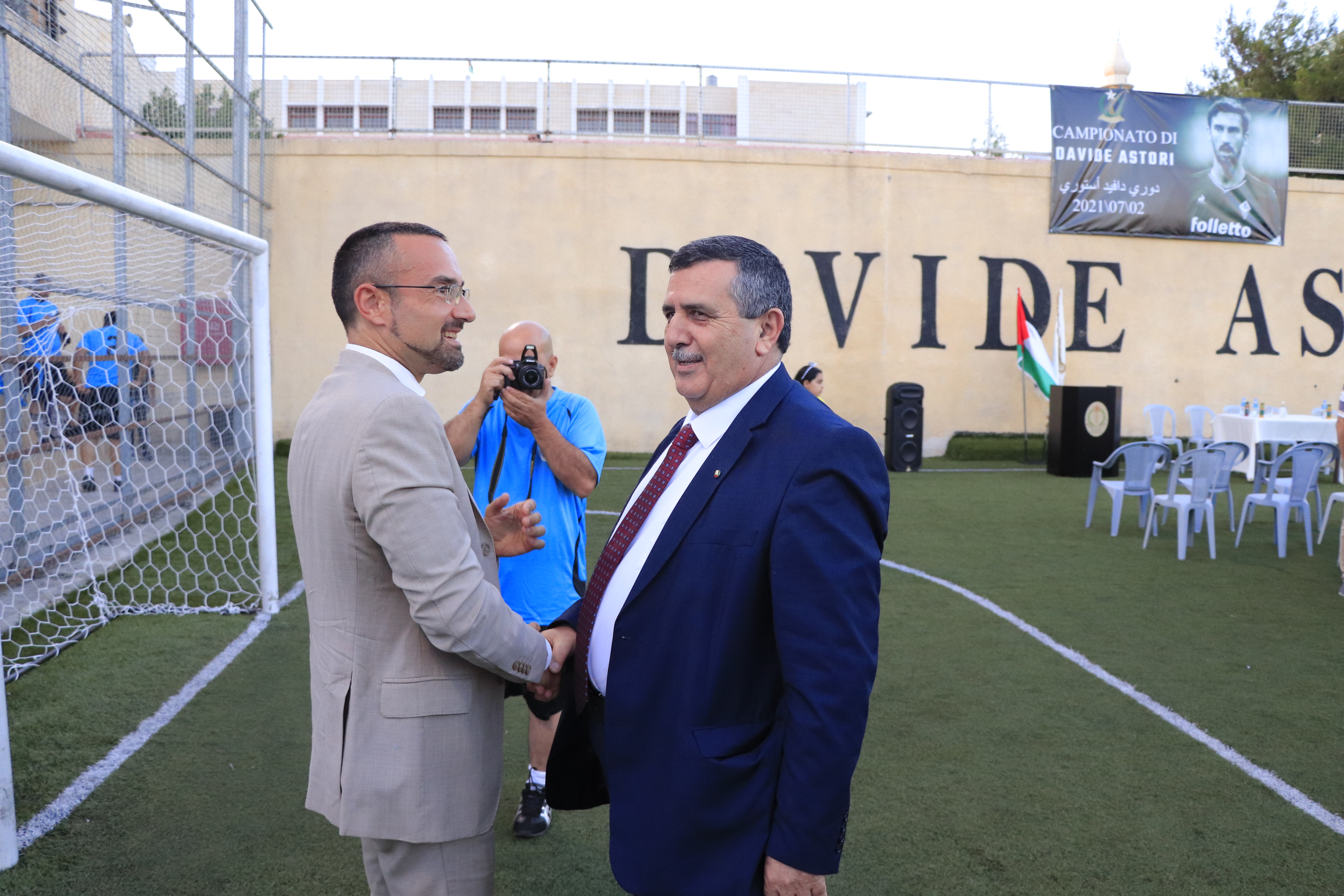 بلدية بيت لحم تحتفل بإطلاق دوري كرة قدم خماسي تحت اسم "دافيدي أستوري"