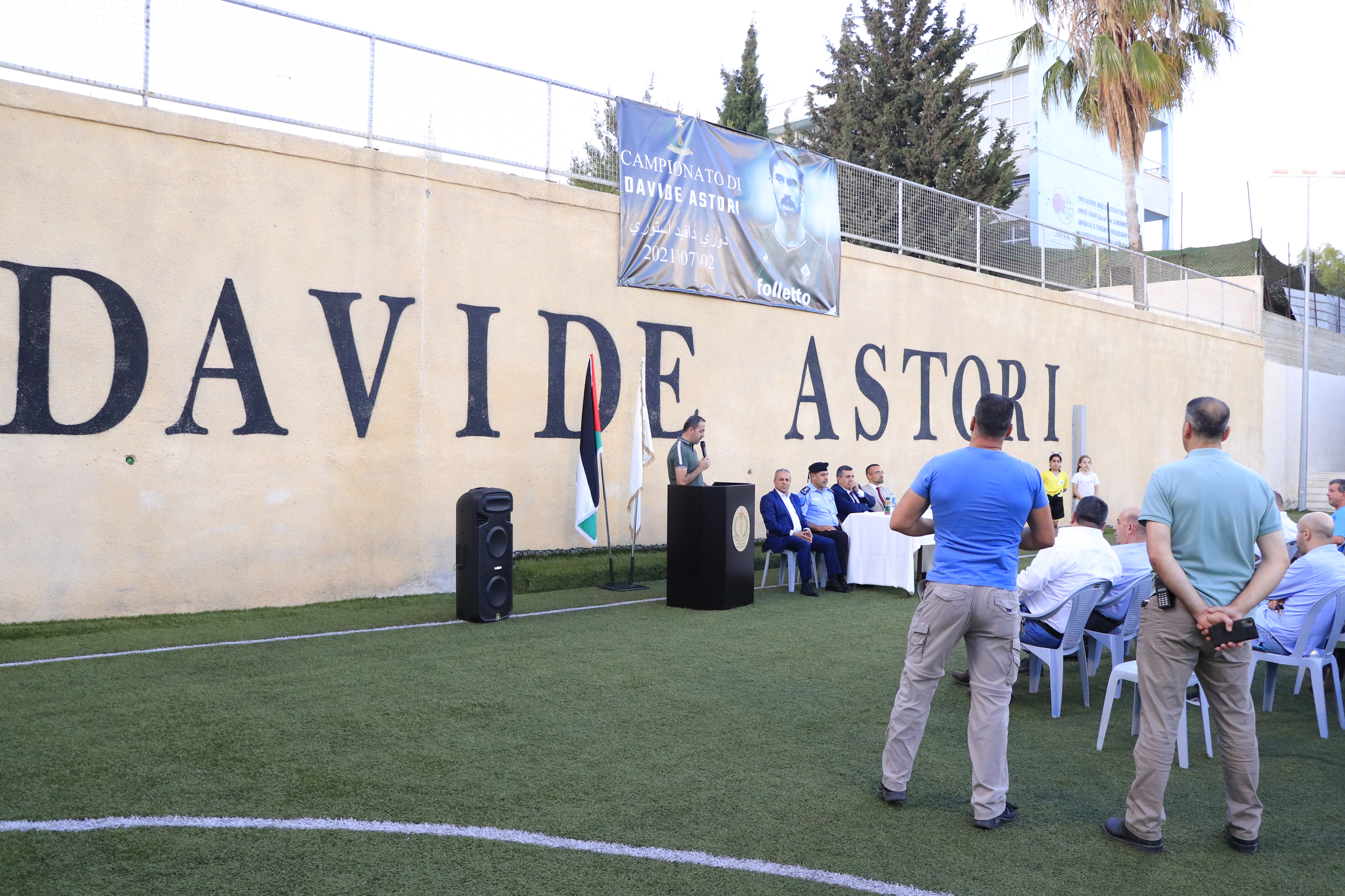 بلدية بيت لحم تحتفل بإطلاق دوري كرة قدم خماسي تحت اسم "دافيدي أستوري"