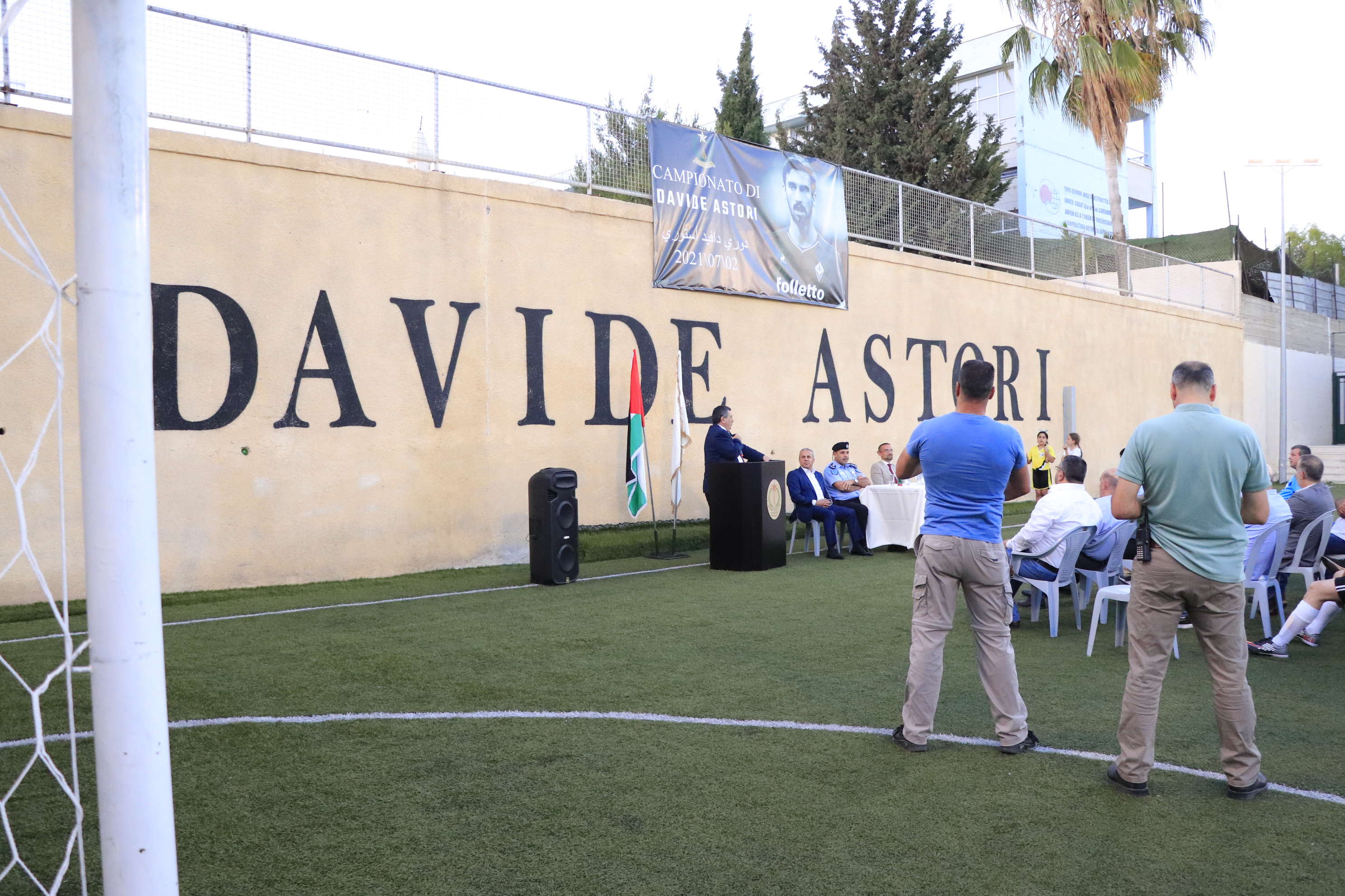 بلدية بيت لحم تحتفل بإطلاق دوري كرة قدم خماسي تحت اسم "دافيدي أستوري"