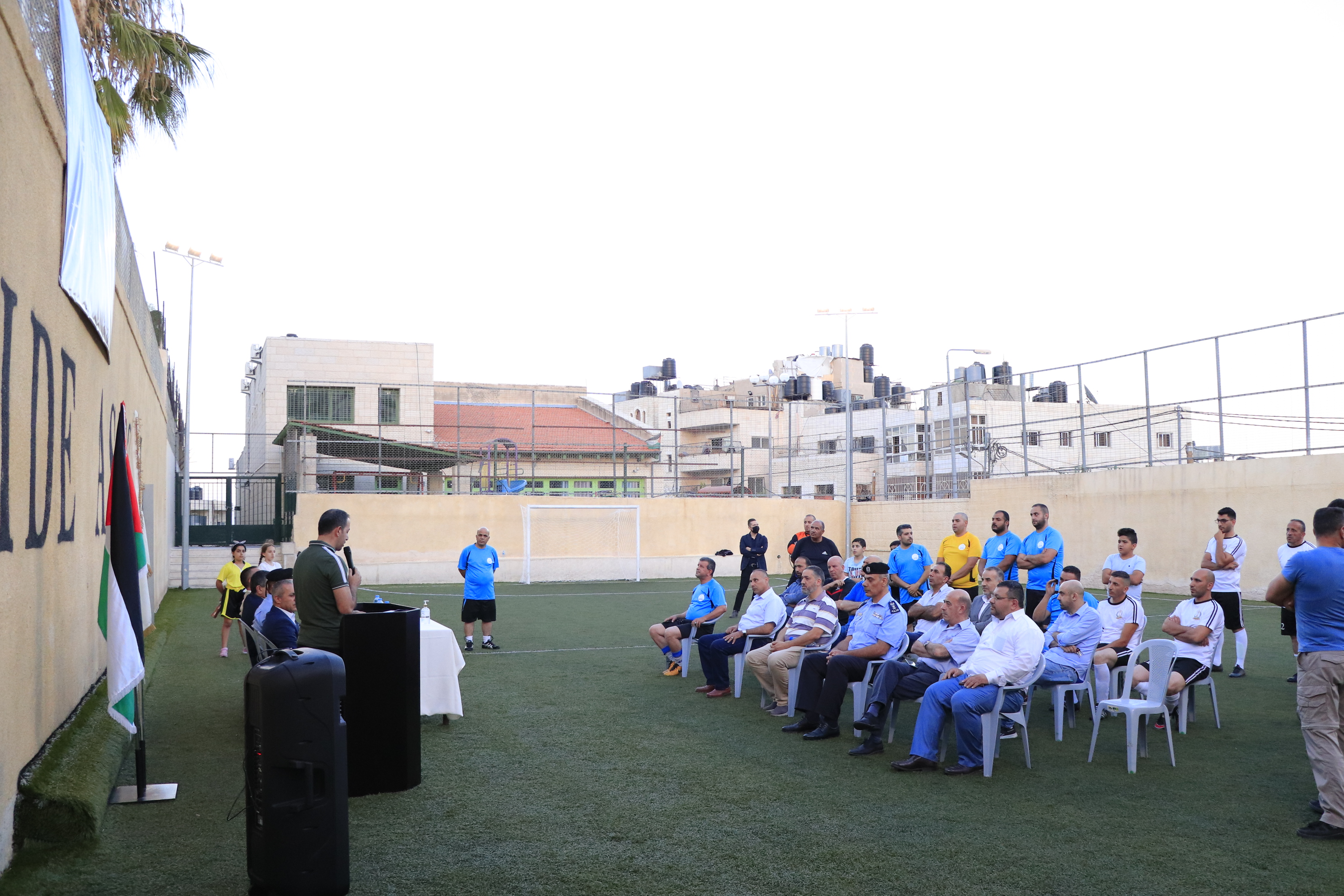 بلدية بيت لحم تحتفل بإطلاق دوري كرة قدم خماسي تحت اسم "دافيدي أستوري"