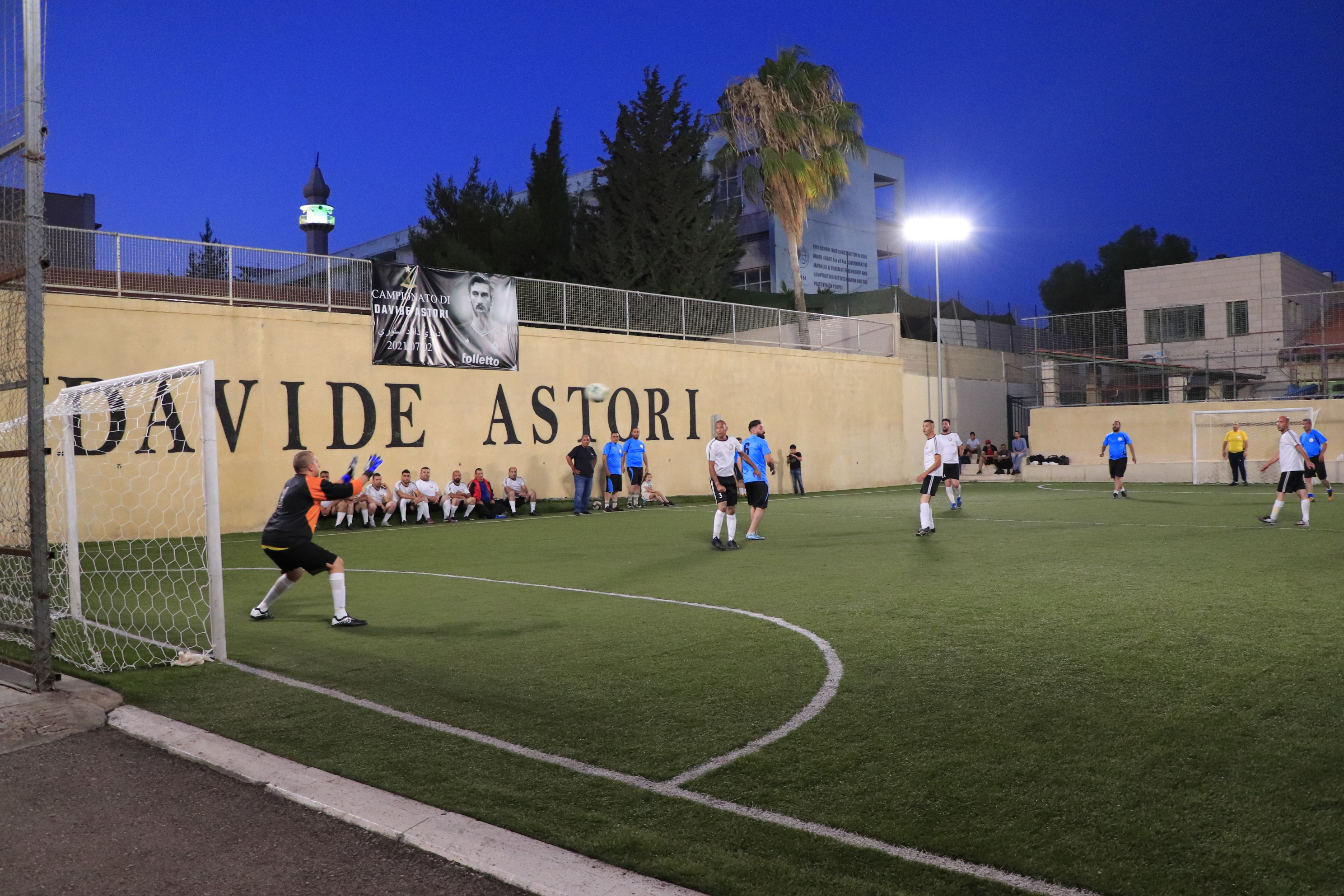 بلدية بيت لحم تحتفل بإطلاق دوري كرة قدم خماسي تحت اسم "دافيدي أستوري"