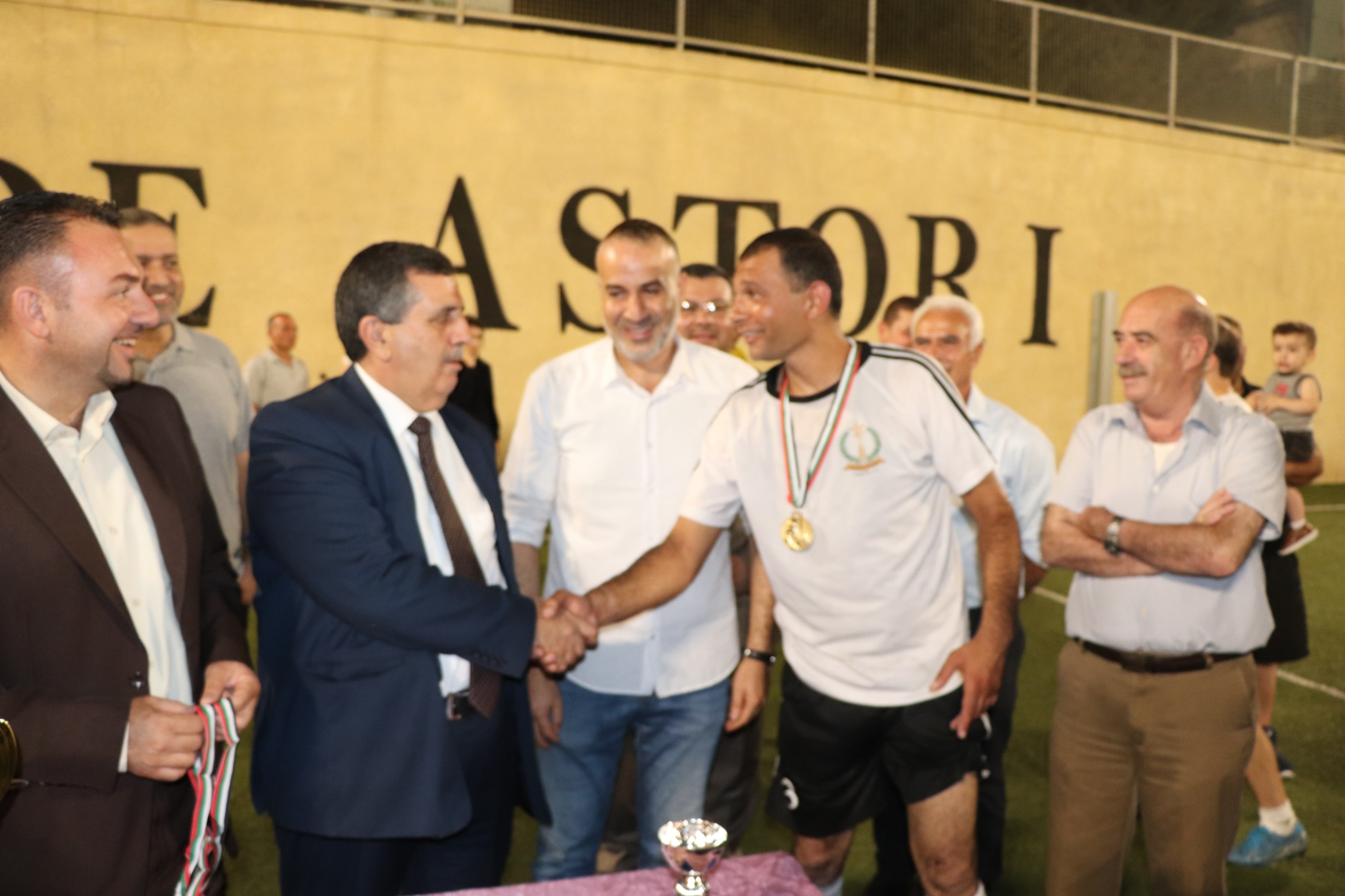 اختتام دوري كرة القدم "دافيدي أستوري" بفوز فريق بلدية بيت لحم