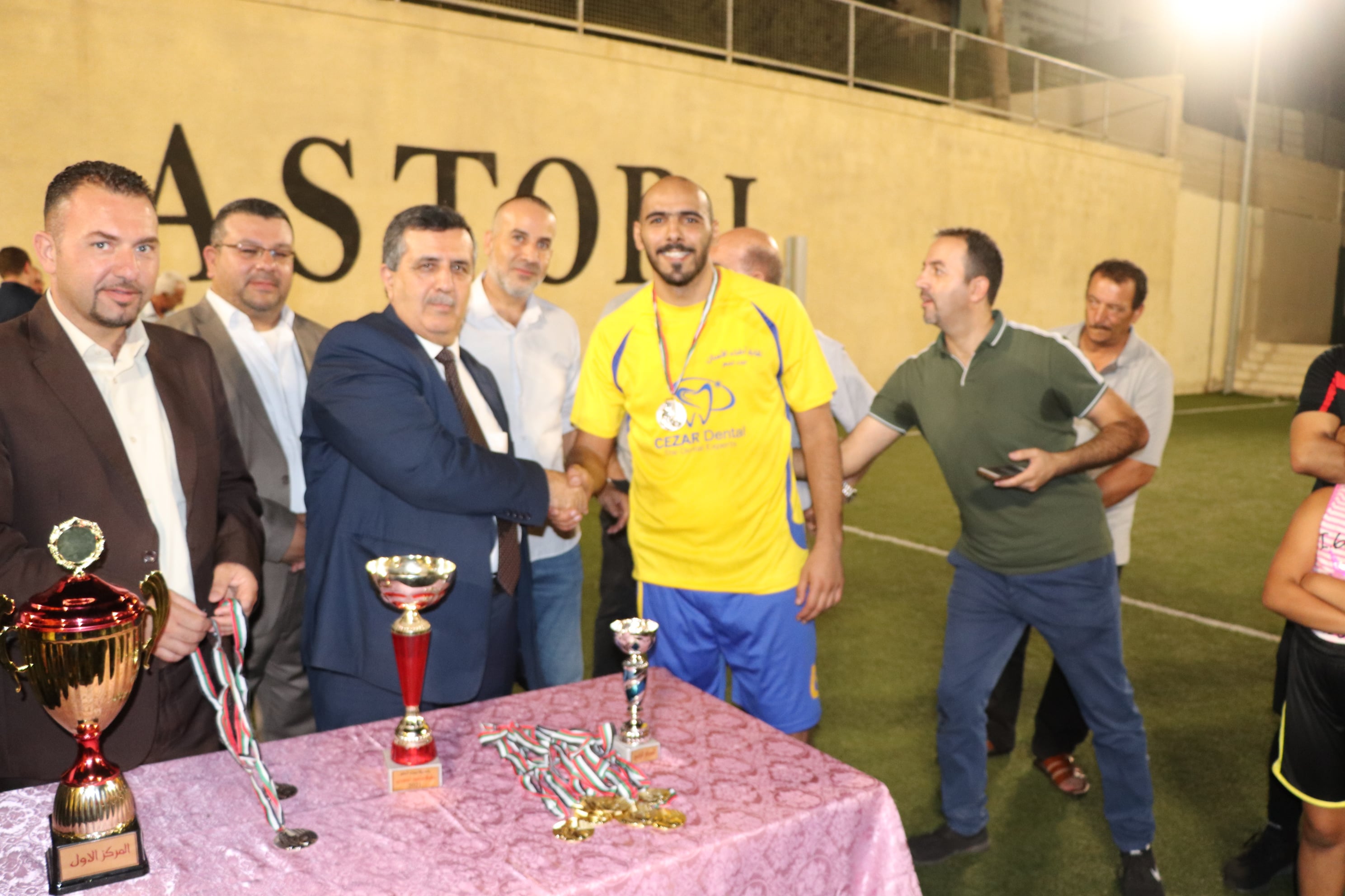 اختتام دوري كرة القدم "دافيدي أستوري" بفوز فريق بلدية بيت لحم