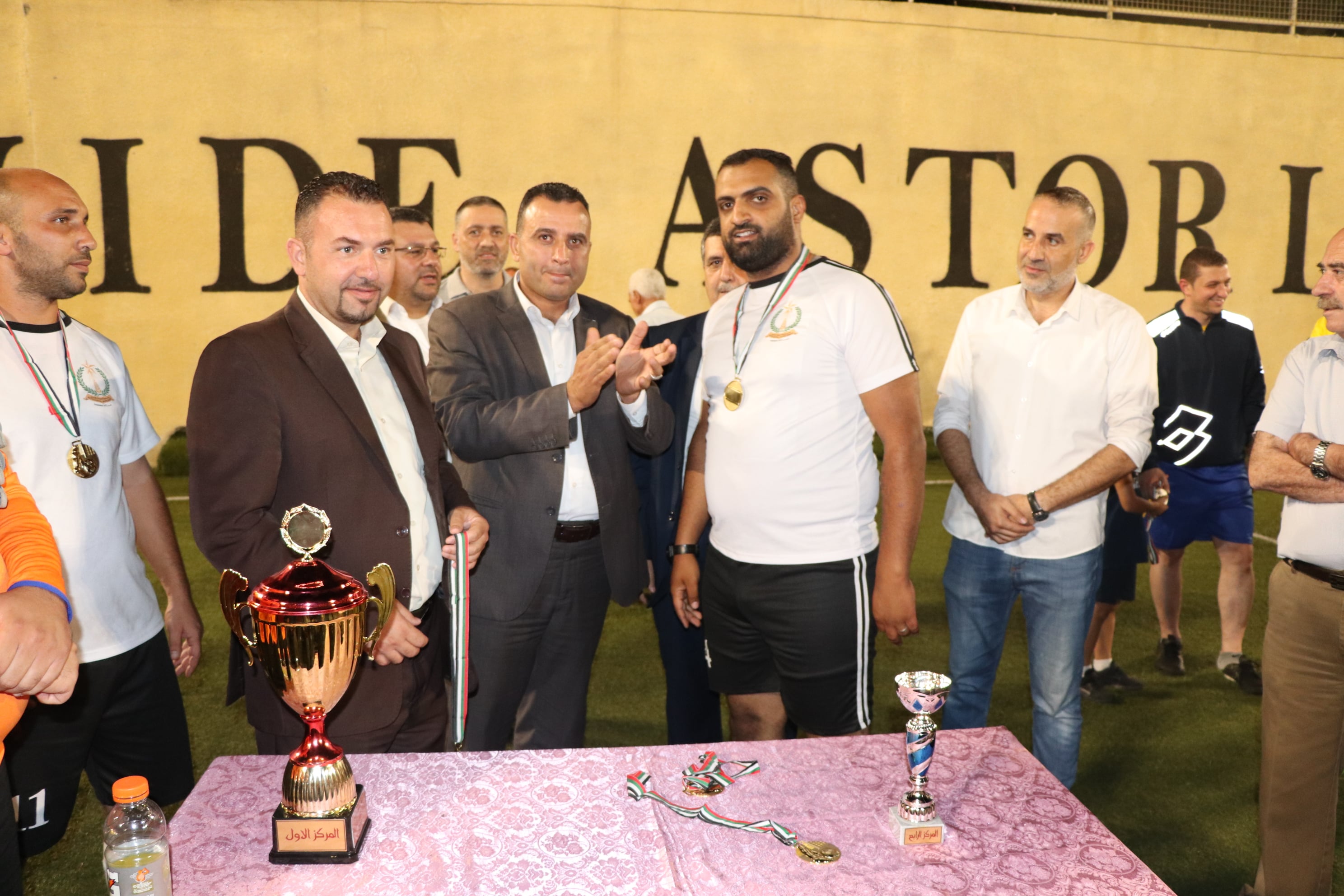 اختتام دوري كرة القدم "دافيدي أستوري" بفوز فريق بلدية بيت لحم