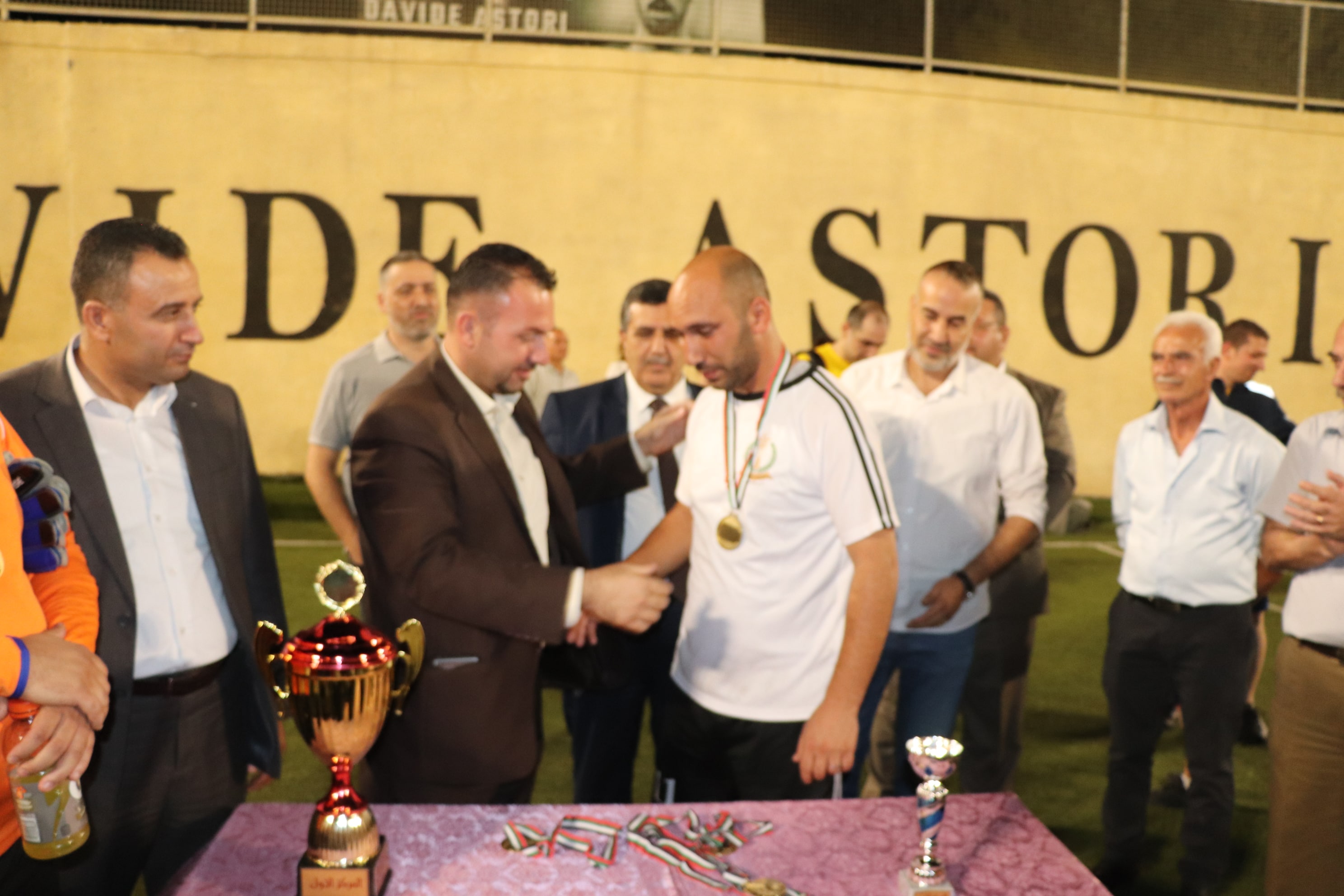 اختتام دوري كرة القدم "دافيدي أستوري" بفوز فريق بلدية بيت لحم