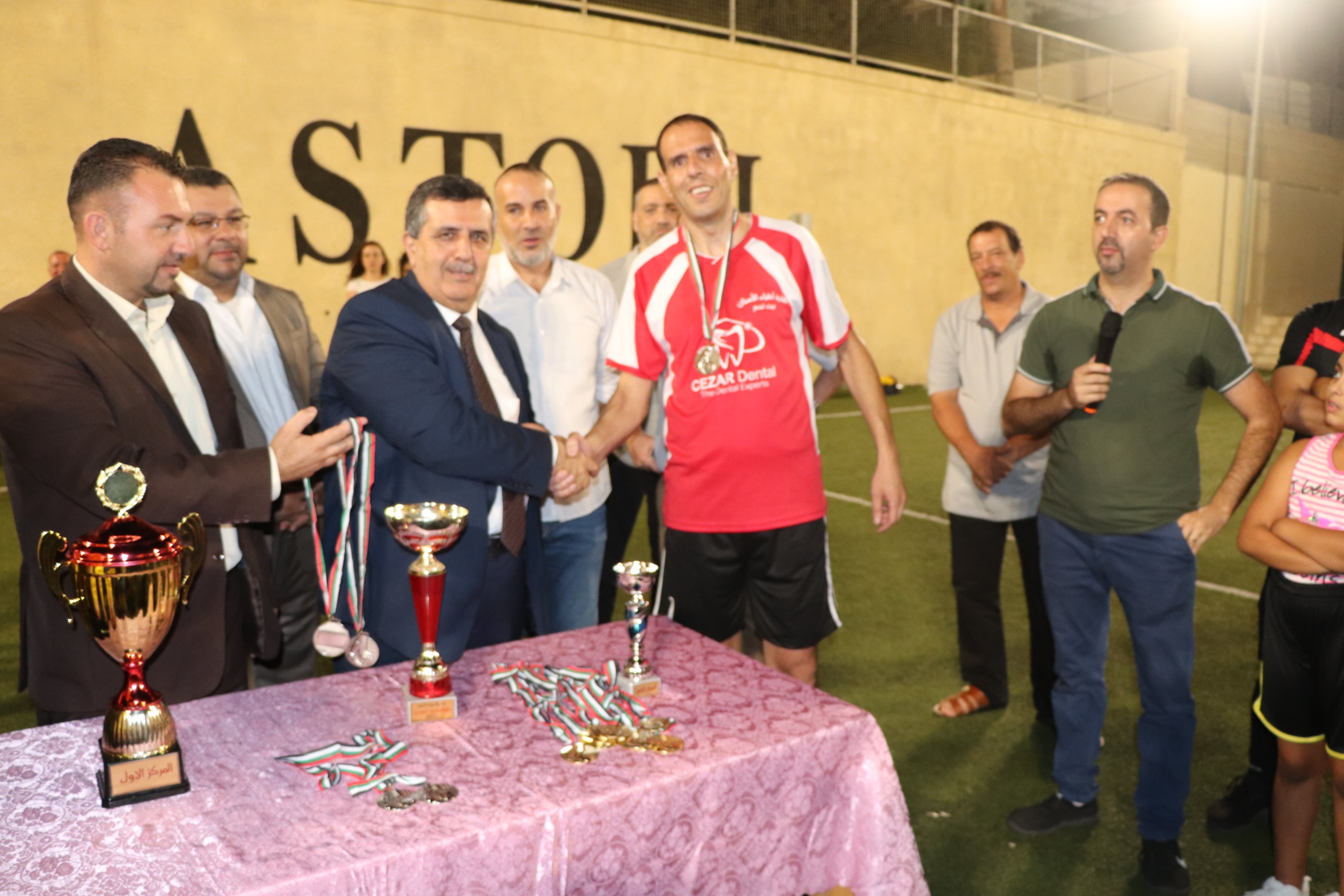 اختتام دوري كرة القدم "دافيدي أستوري" بفوز فريق بلدية بيت لحم