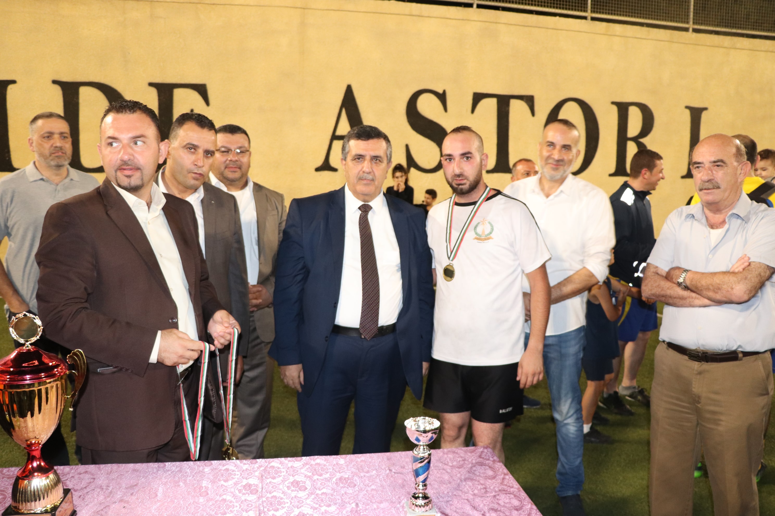 اختتام دوري كرة القدم "دافيدي أستوري" بفوز فريق بلدية بيت لحم