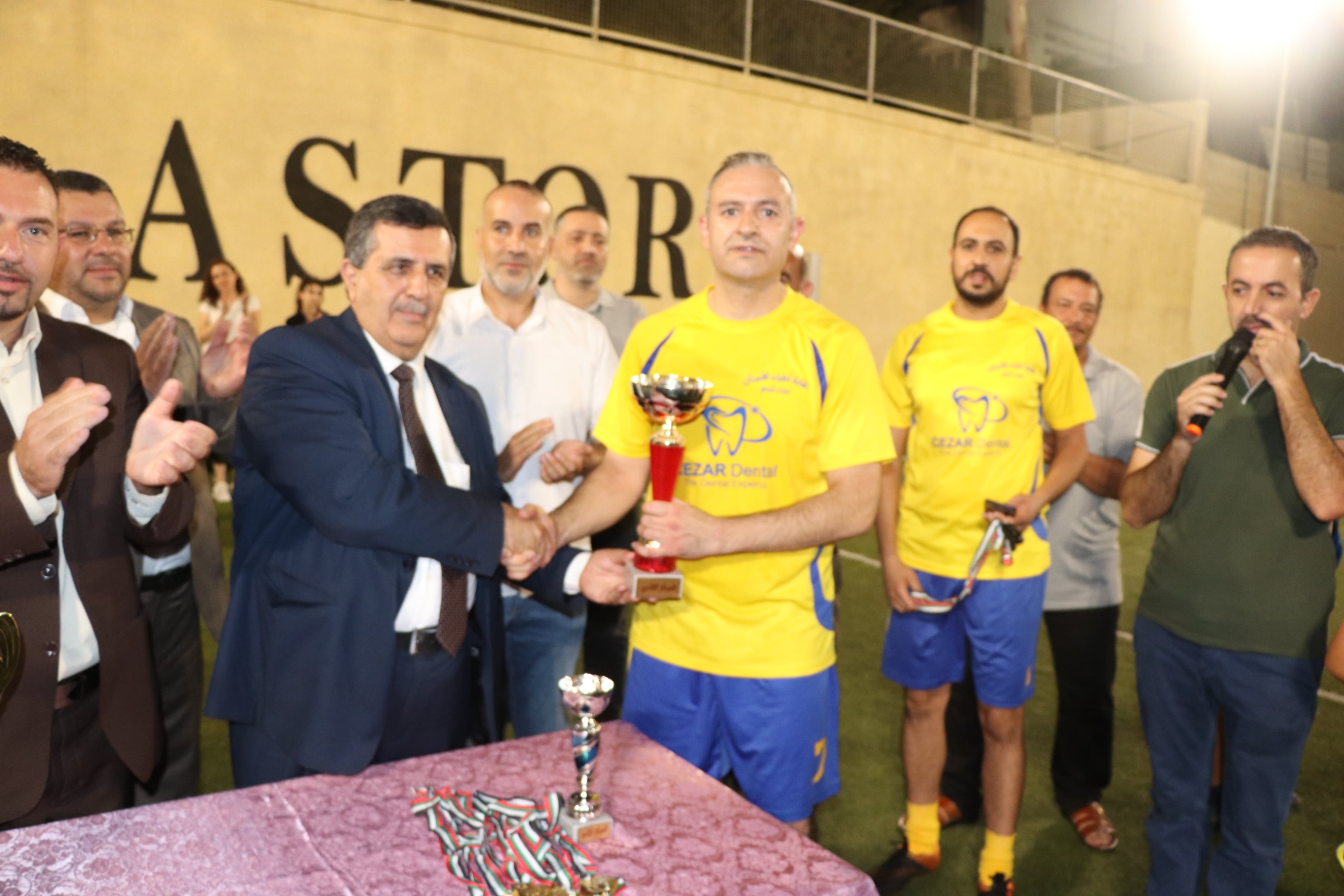 اختتام دوري كرة القدم "دافيدي أستوري" بفوز فريق بلدية بيت لحم