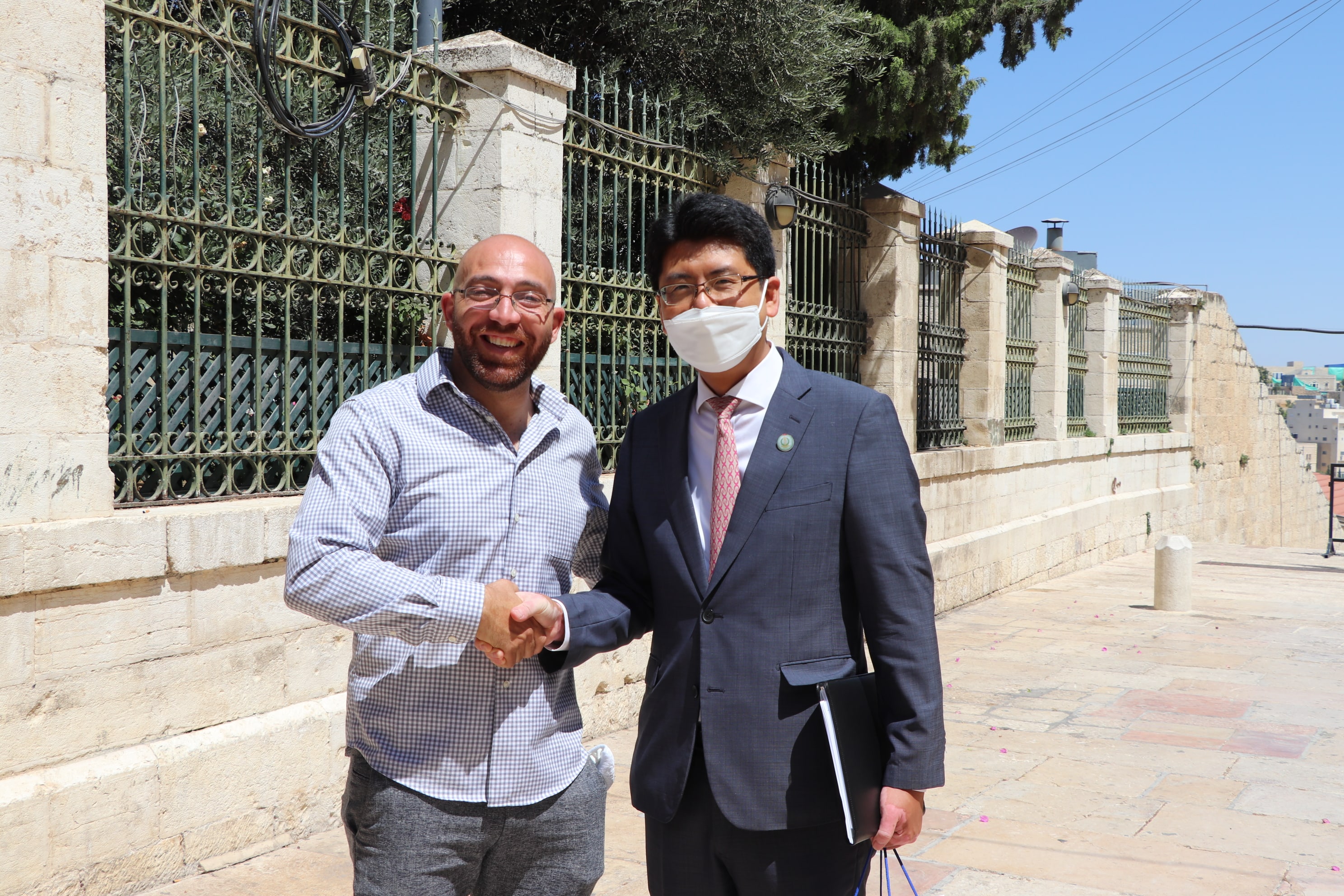 رئيس بلدية بيت لحم يستقبل ممثل جمهورية كوريا لدى دولة فلسطين