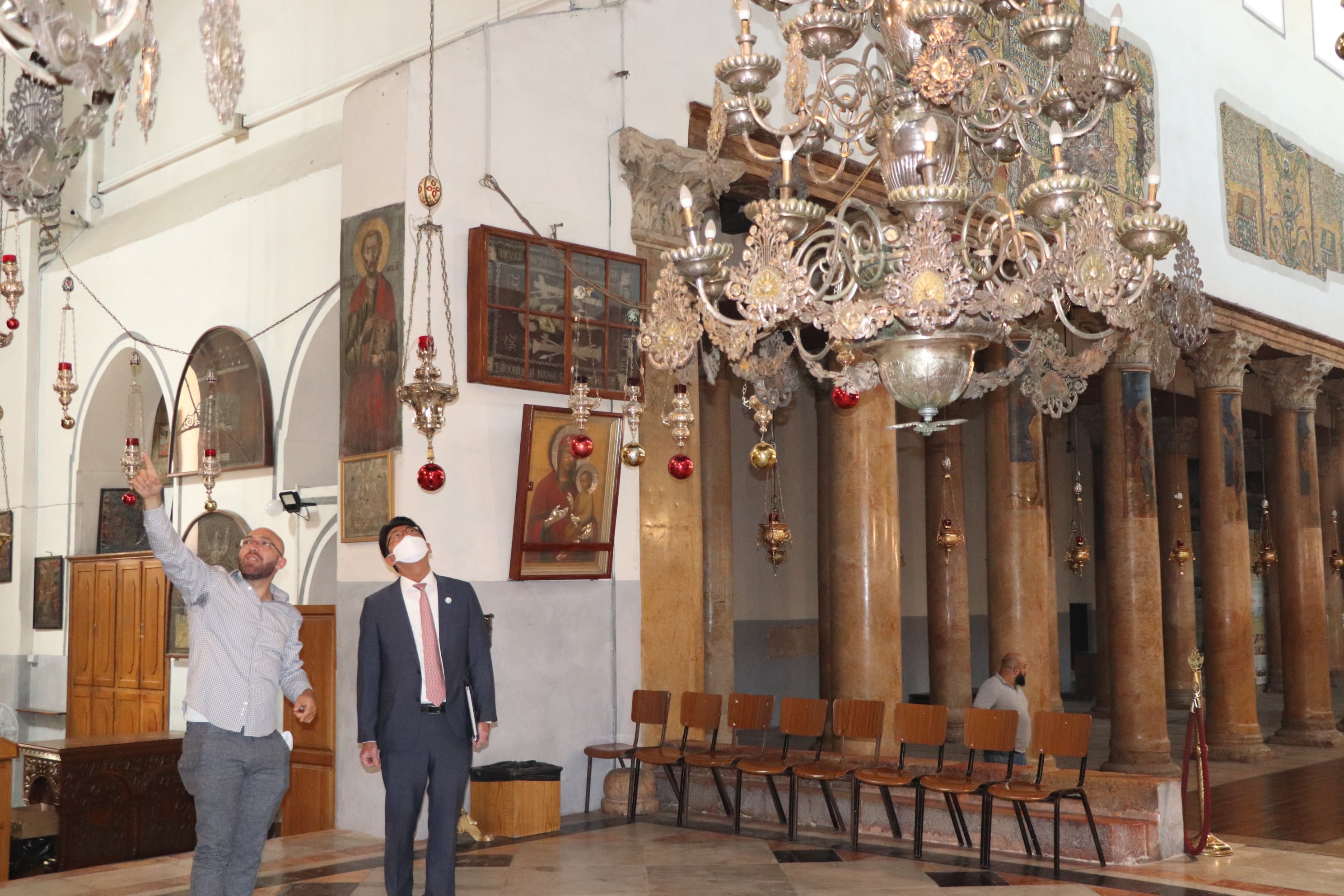 رئيس بلدية بيت لحم يستقبل ممثل جمهورية كوريا لدى دولة فلسطين