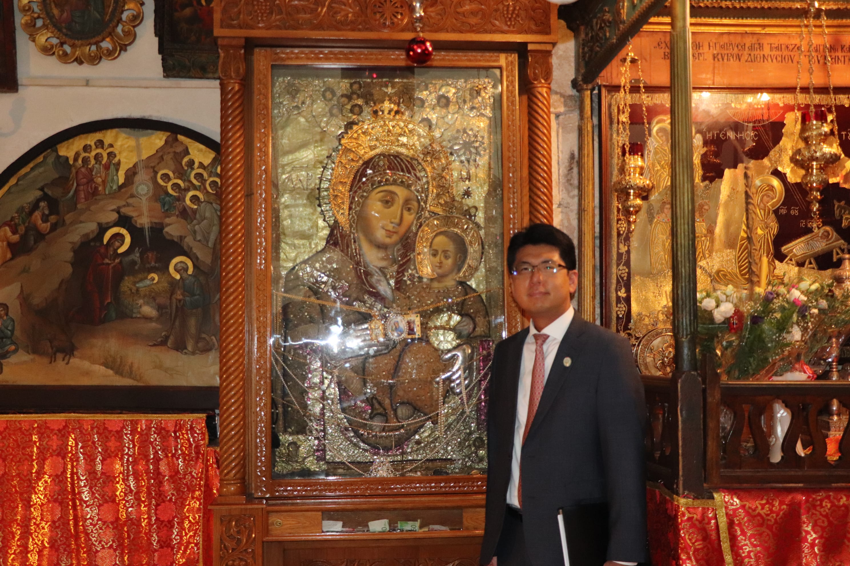 رئيس بلدية بيت لحم يستقبل ممثل جمهورية كوريا لدى دولة فلسطين