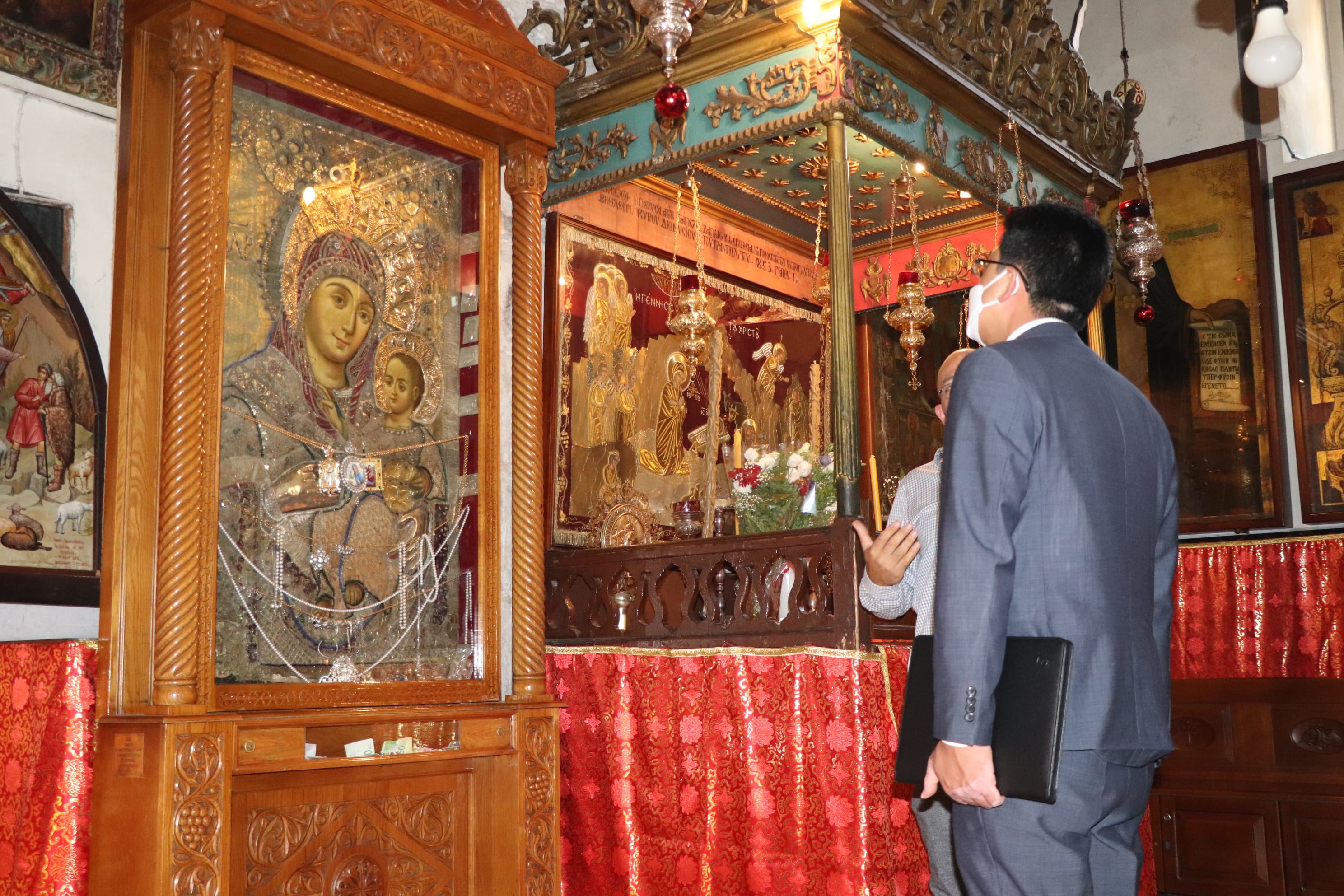 رئيس بلدية بيت لحم يستقبل ممثل جمهورية كوريا لدى دولة فلسطين