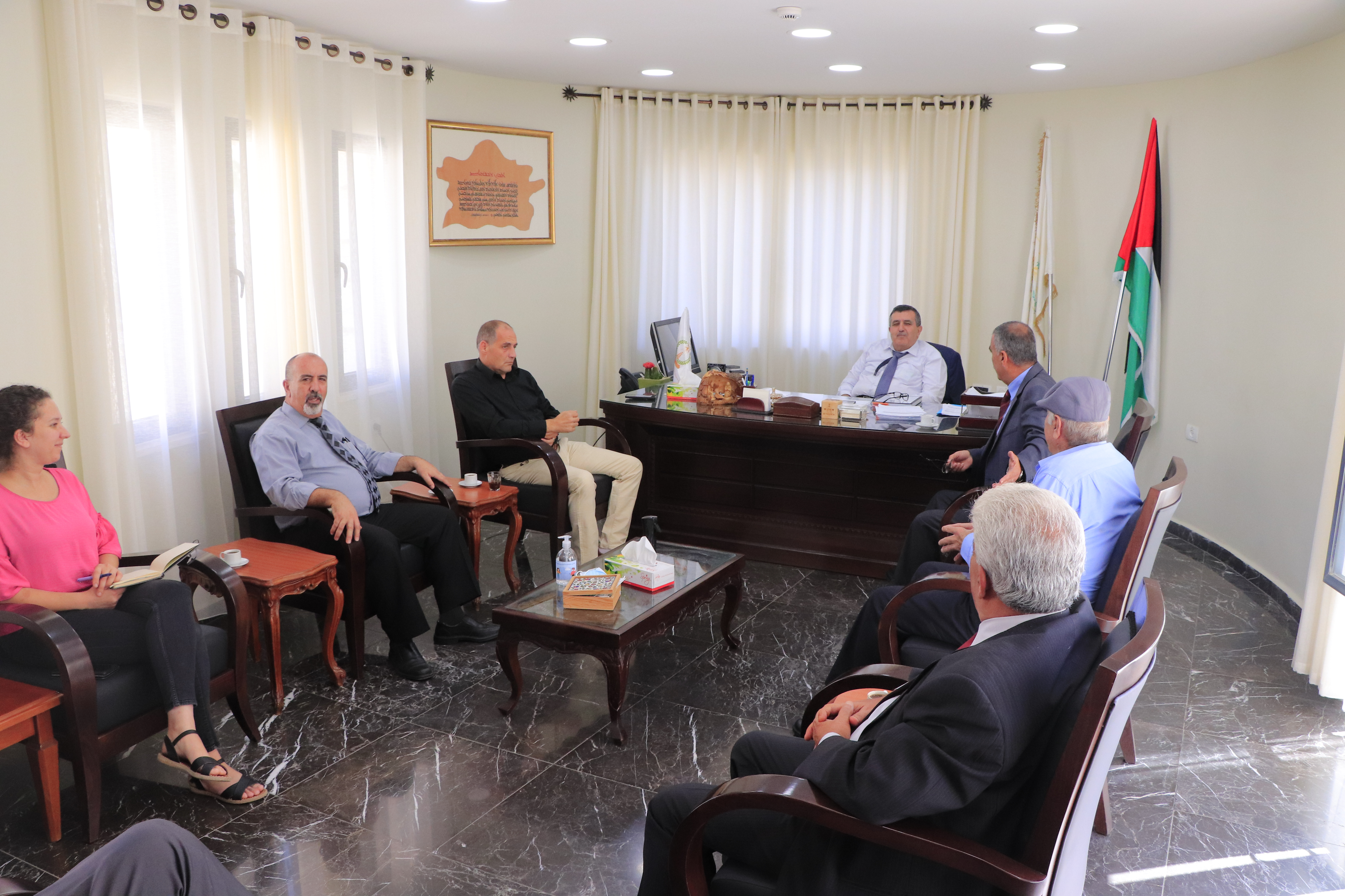 رئيس بلدية بيت لحم يستقبل منتدى أدباء بلاد الشام ويُؤكد على تعاون البلدية