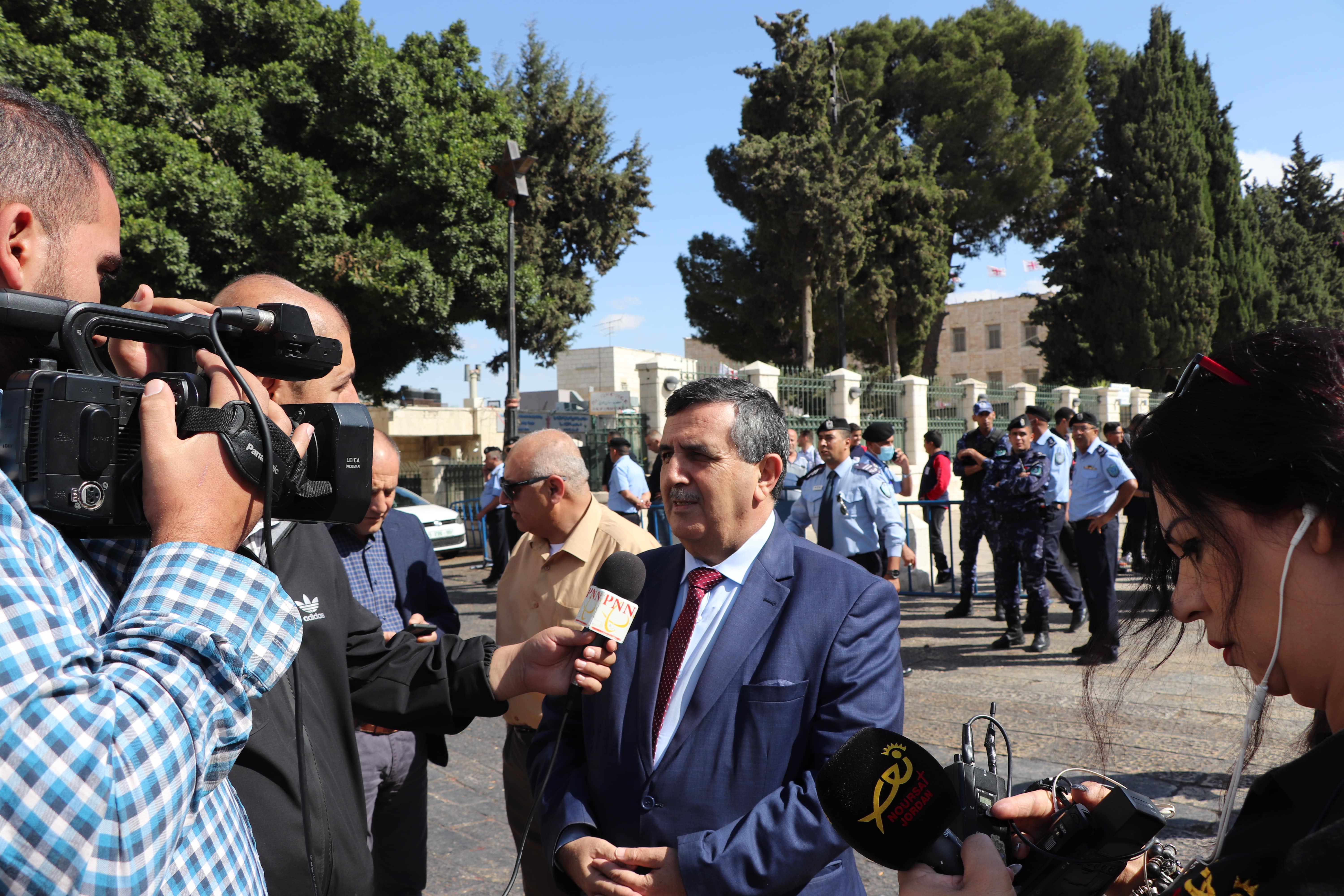 استقبال رئيس عام الرهبنة الفرنسيسكانية في العالم قدس الأب ماسيمو فوزارلي 