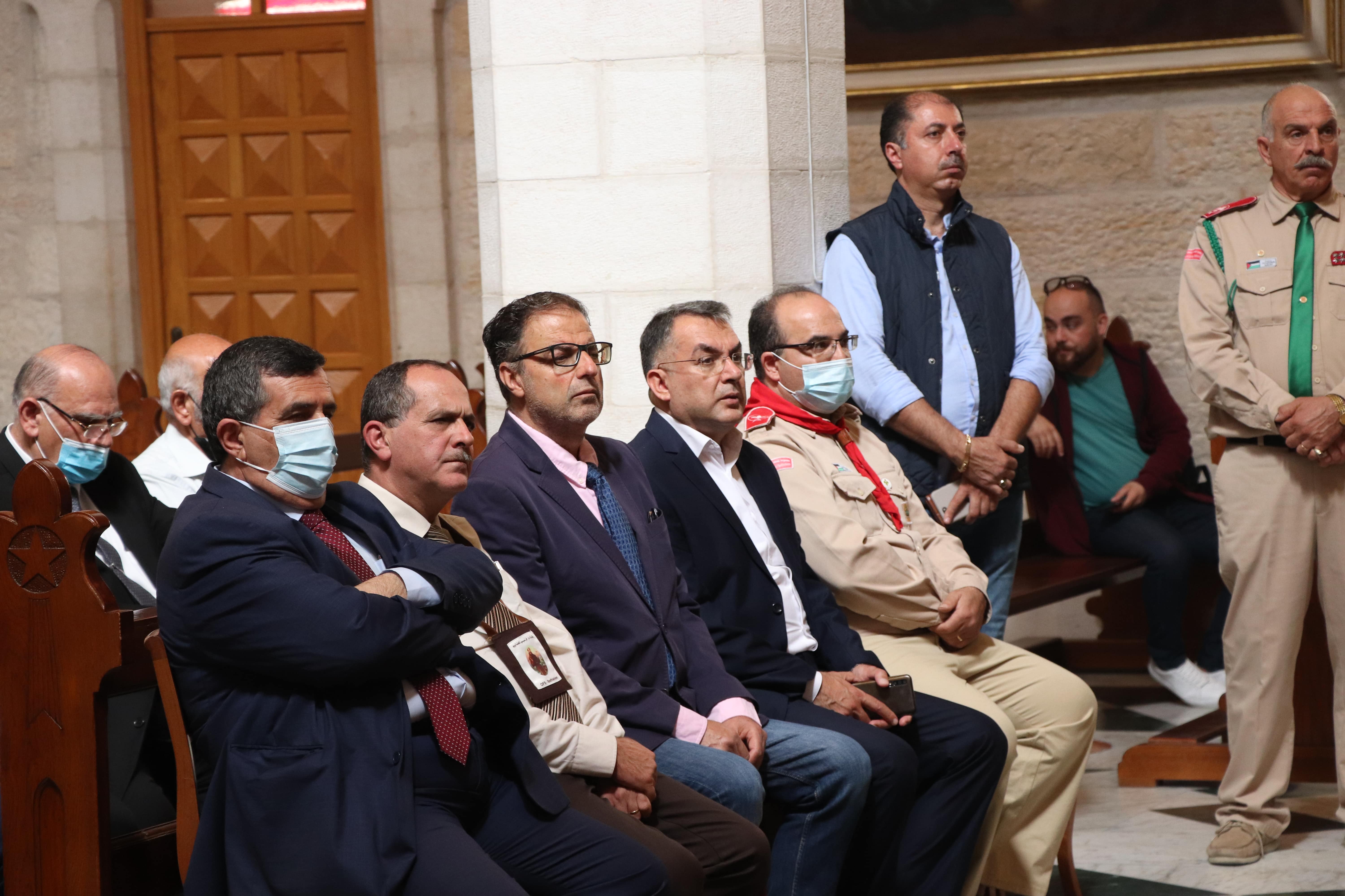 استقبال رئيس عام الرهبنة الفرنسيسكانية في العالم قدس الأب ماسيمو فوزارلي 