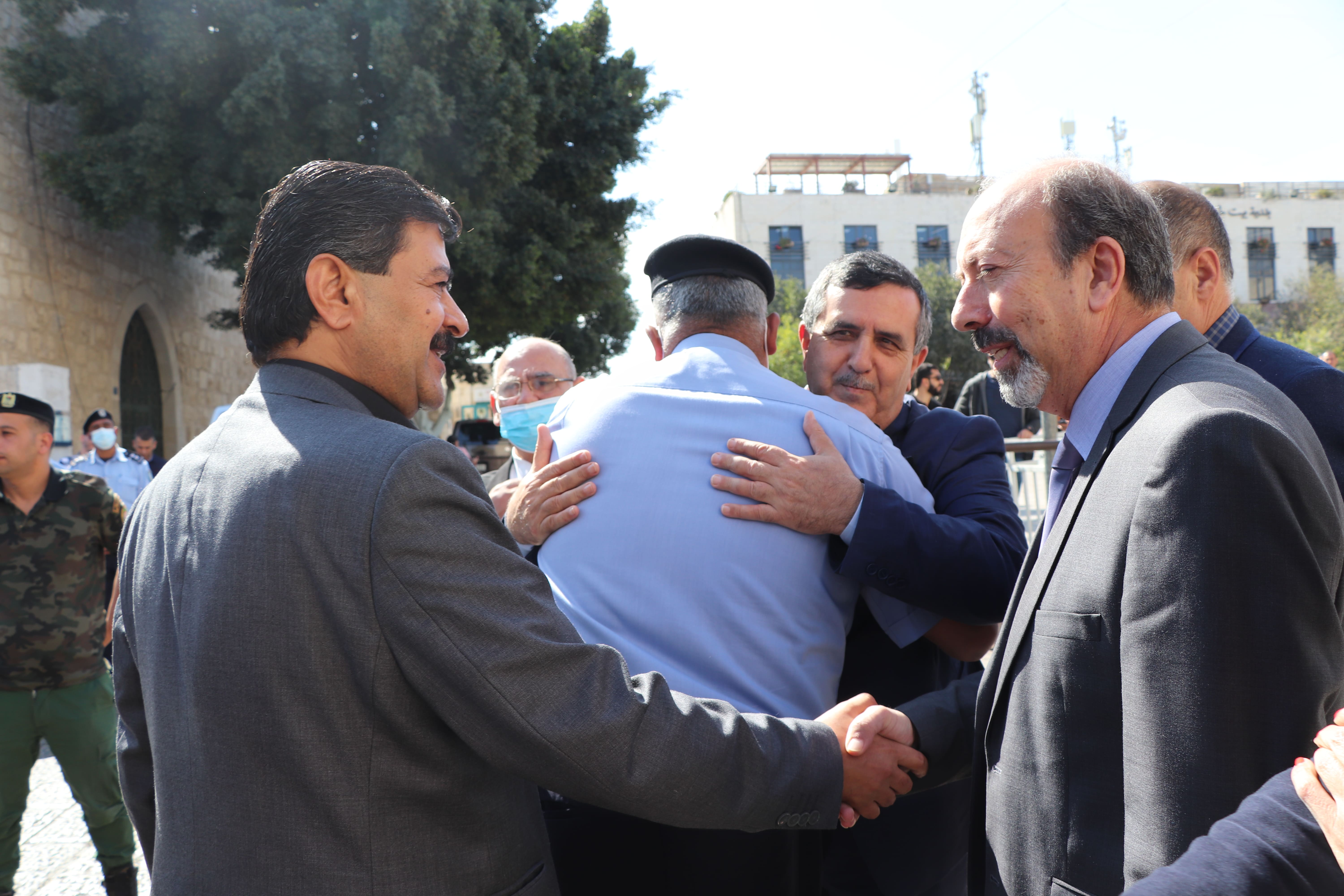 استقبال رئيس عام الرهبنة الفرنسيسكانية في العالم قدس الأب ماسيمو فوزارلي 