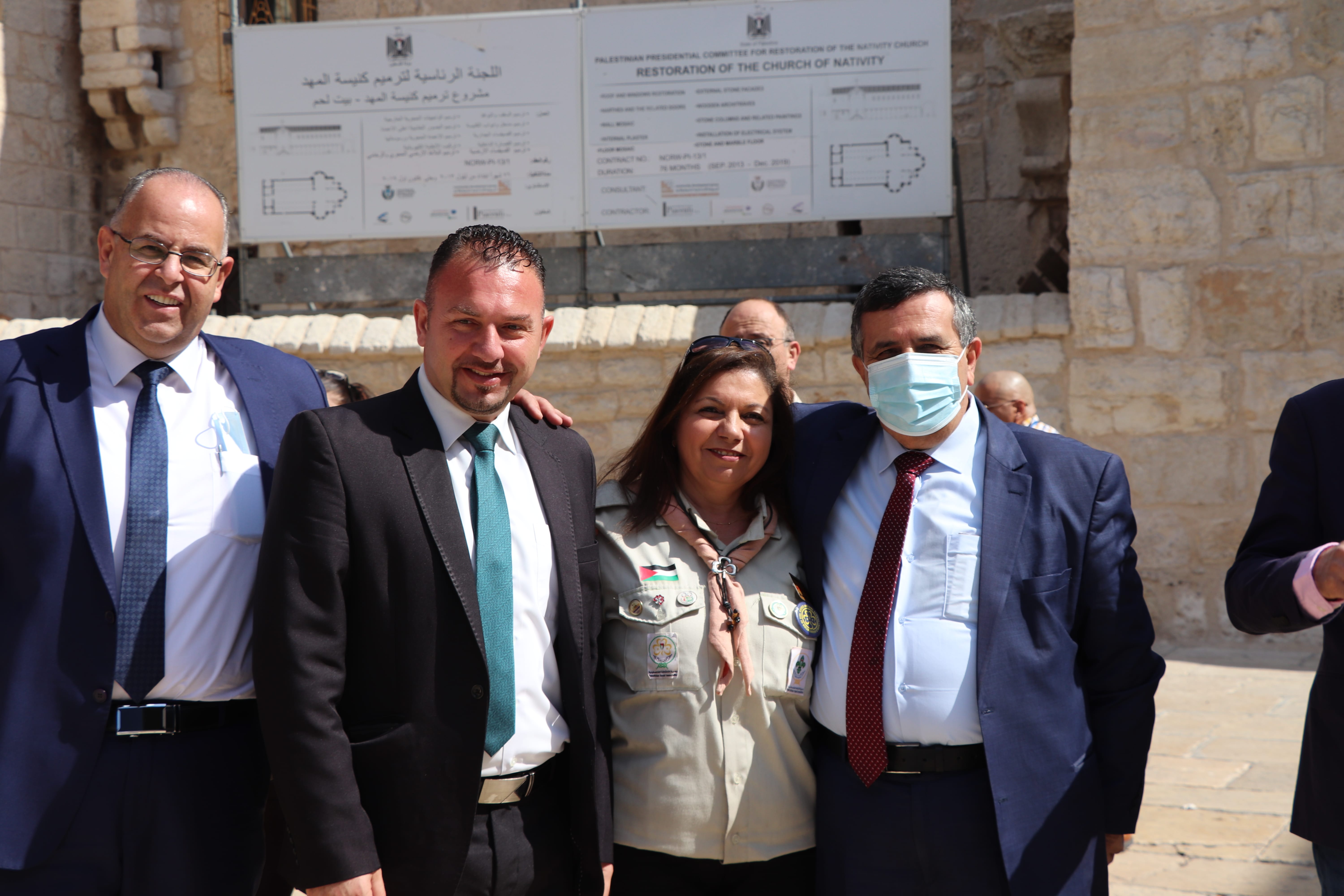 استقبال رئيس عام الرهبنة الفرنسيسكانية في العالم قدس الأب ماسيمو فوزارلي 