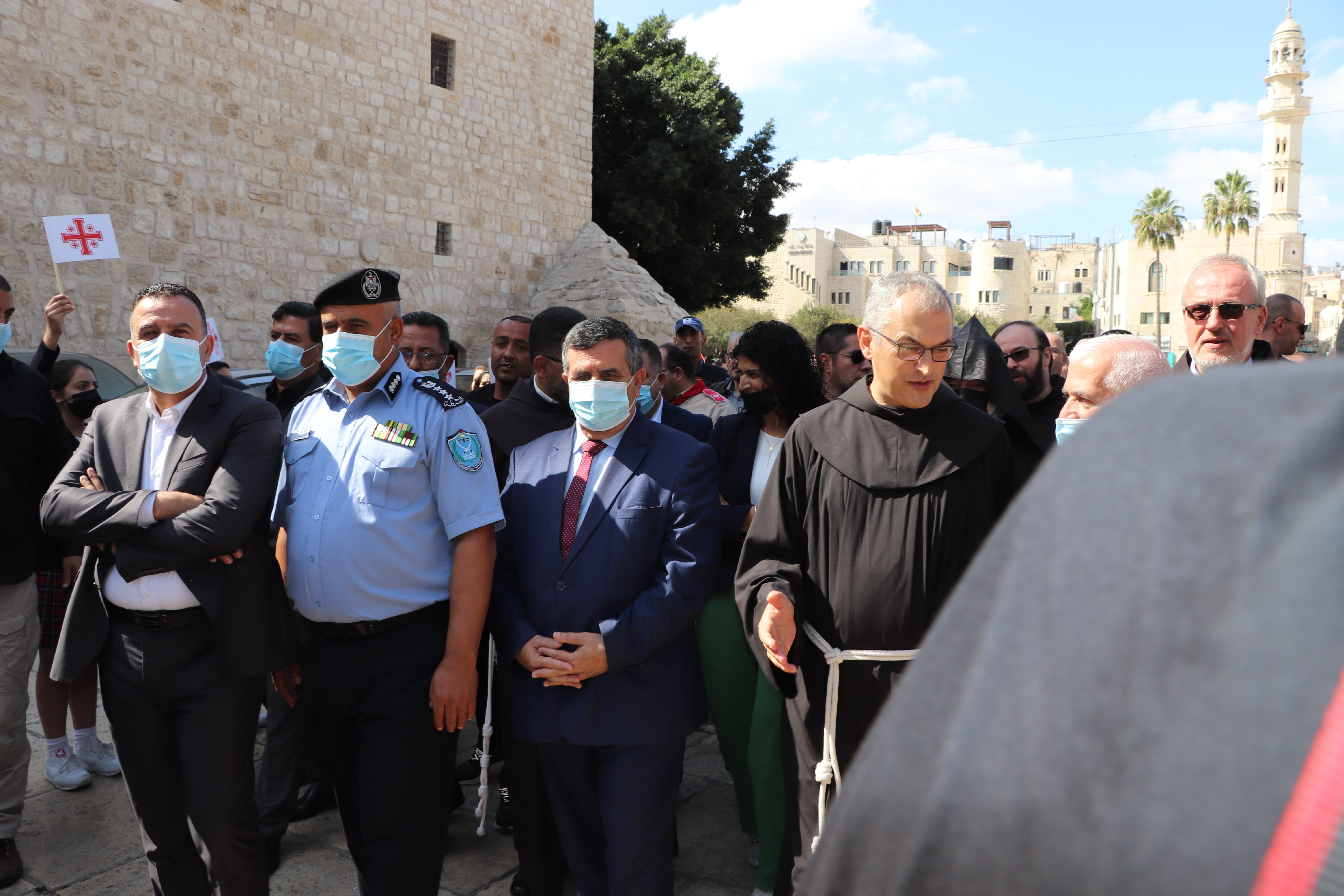 استقبال رئيس عام الرهبنة الفرنسيسكانية في العالم قدس الأب ماسيمو فوزارلي 