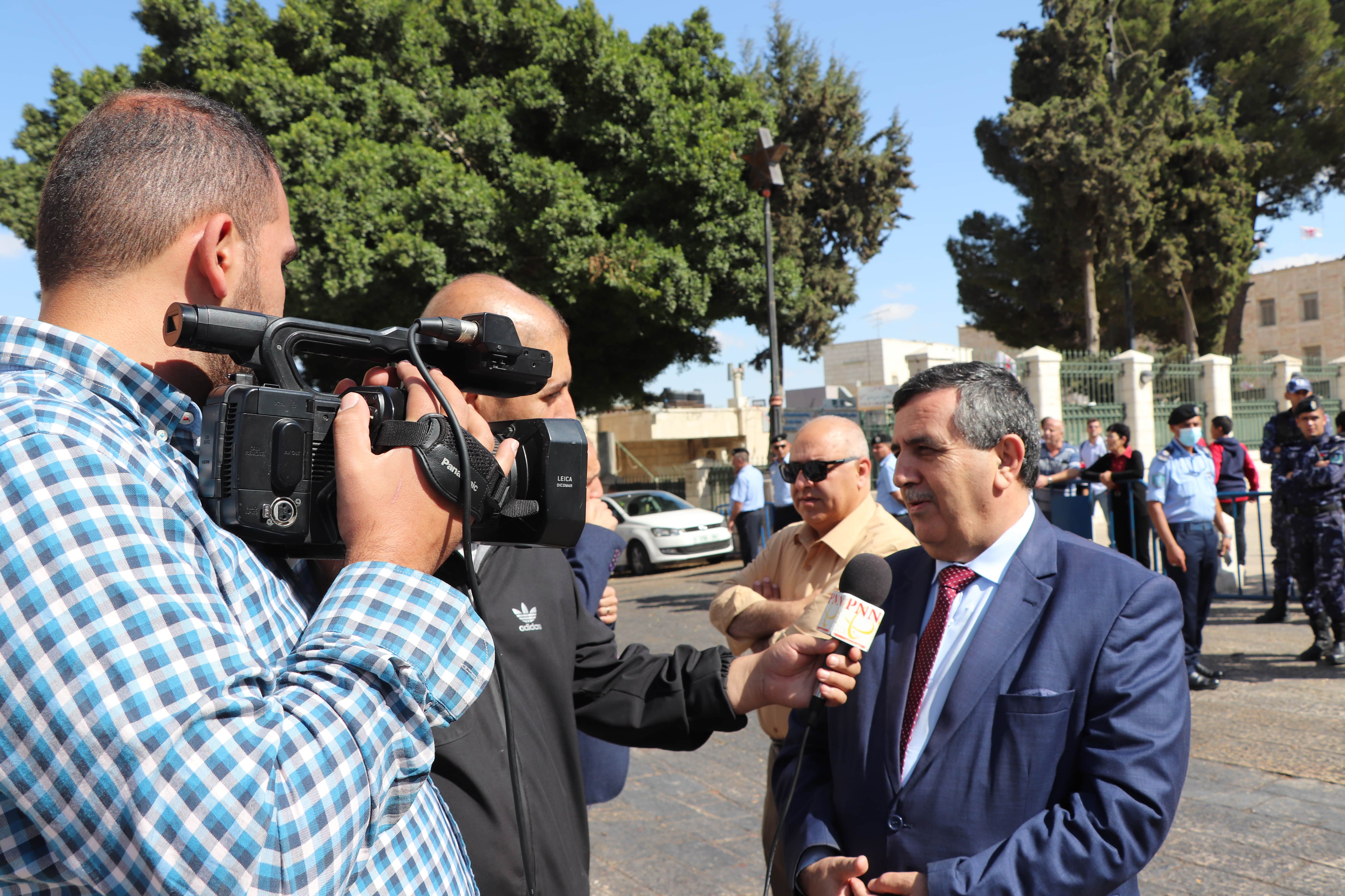 استقبال رئيس عام الرهبنة الفرنسيسكانية في العالم قدس الأب ماسيمو فوزارلي 