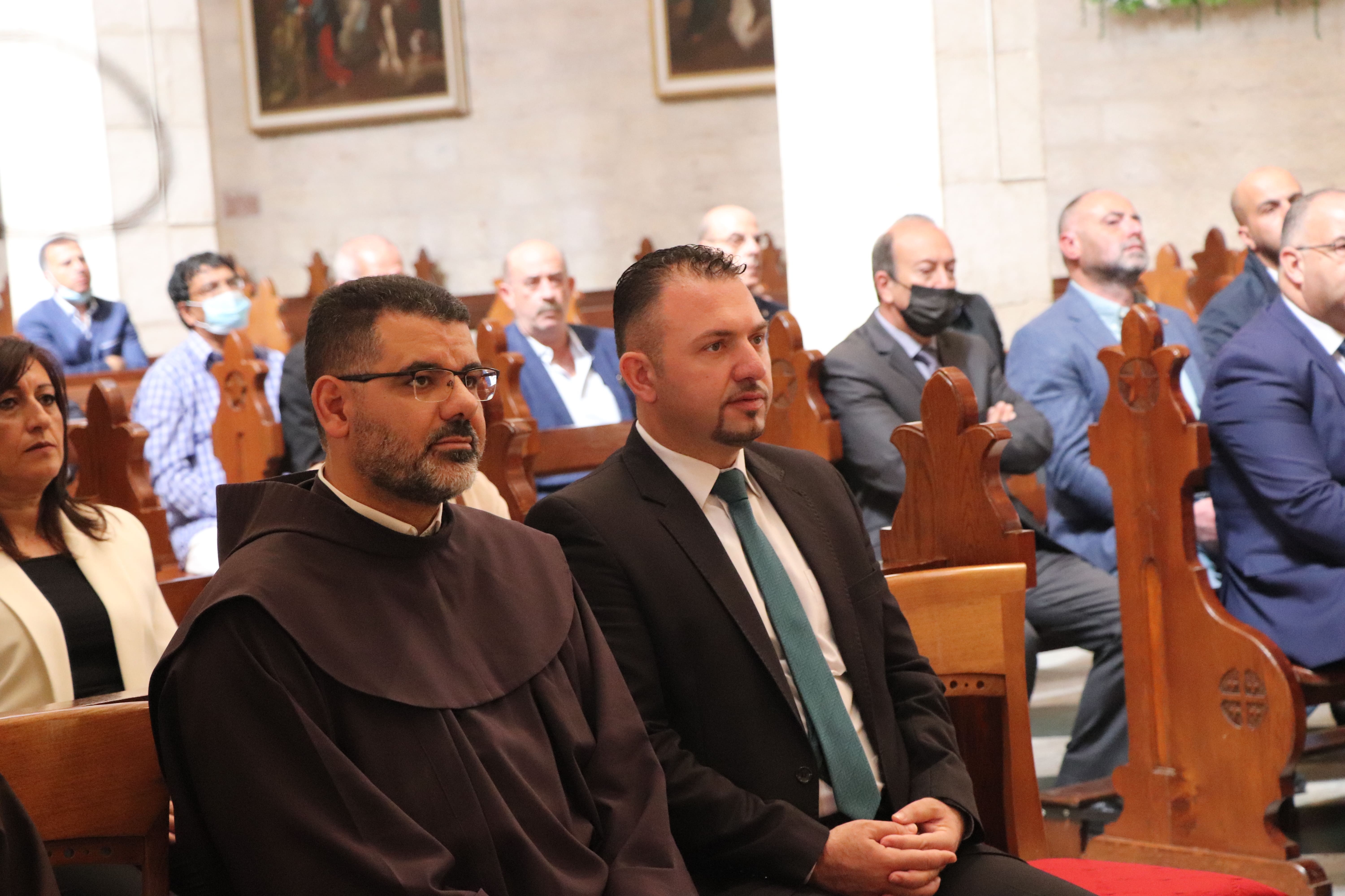 استقبال رئيس عام الرهبنة الفرنسيسكانية في العالم قدس الأب ماسيمو فوزارلي 