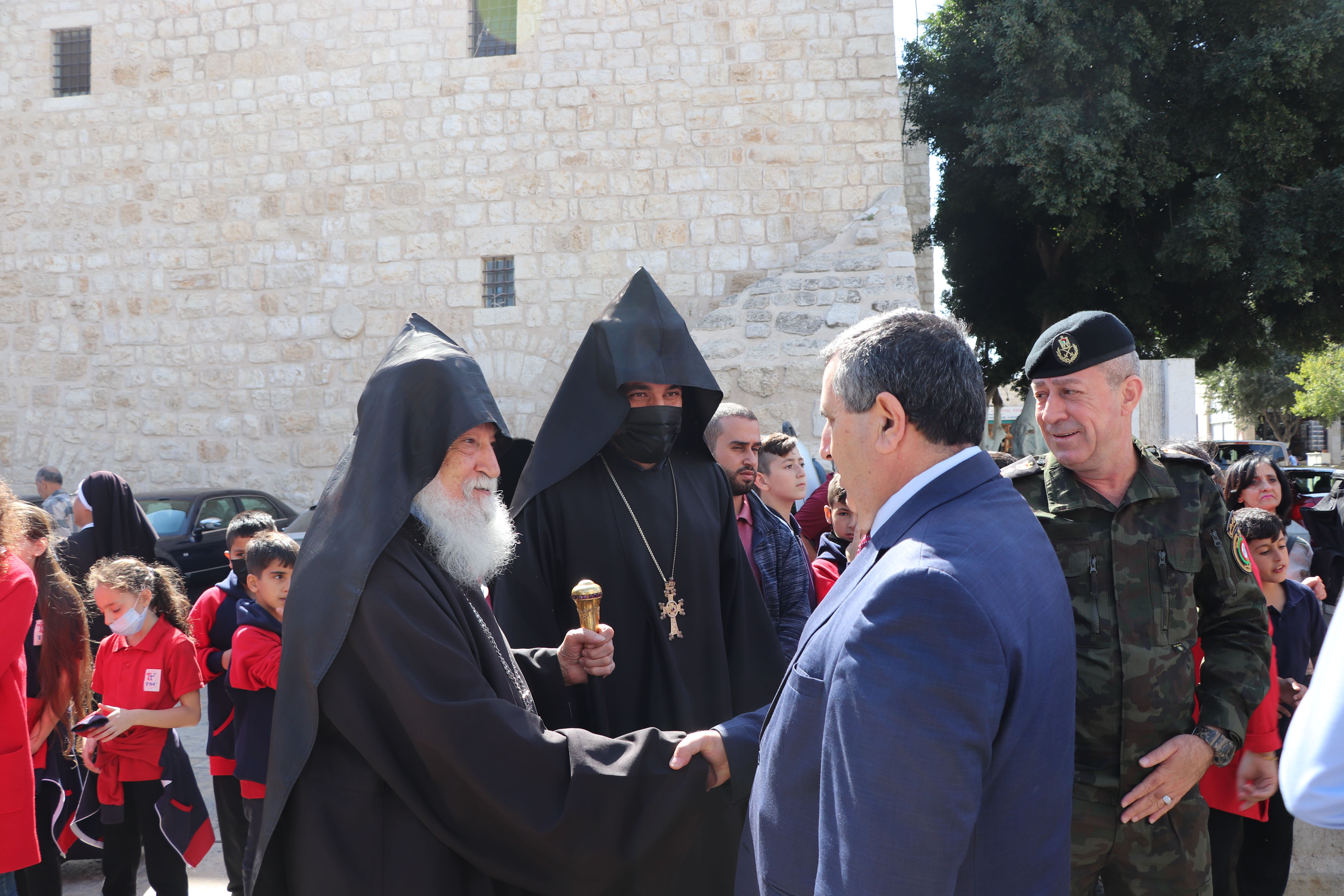 استقبال رئيس عام الرهبنة الفرنسيسكانية في العالم قدس الأب ماسيمو فوزارلي 