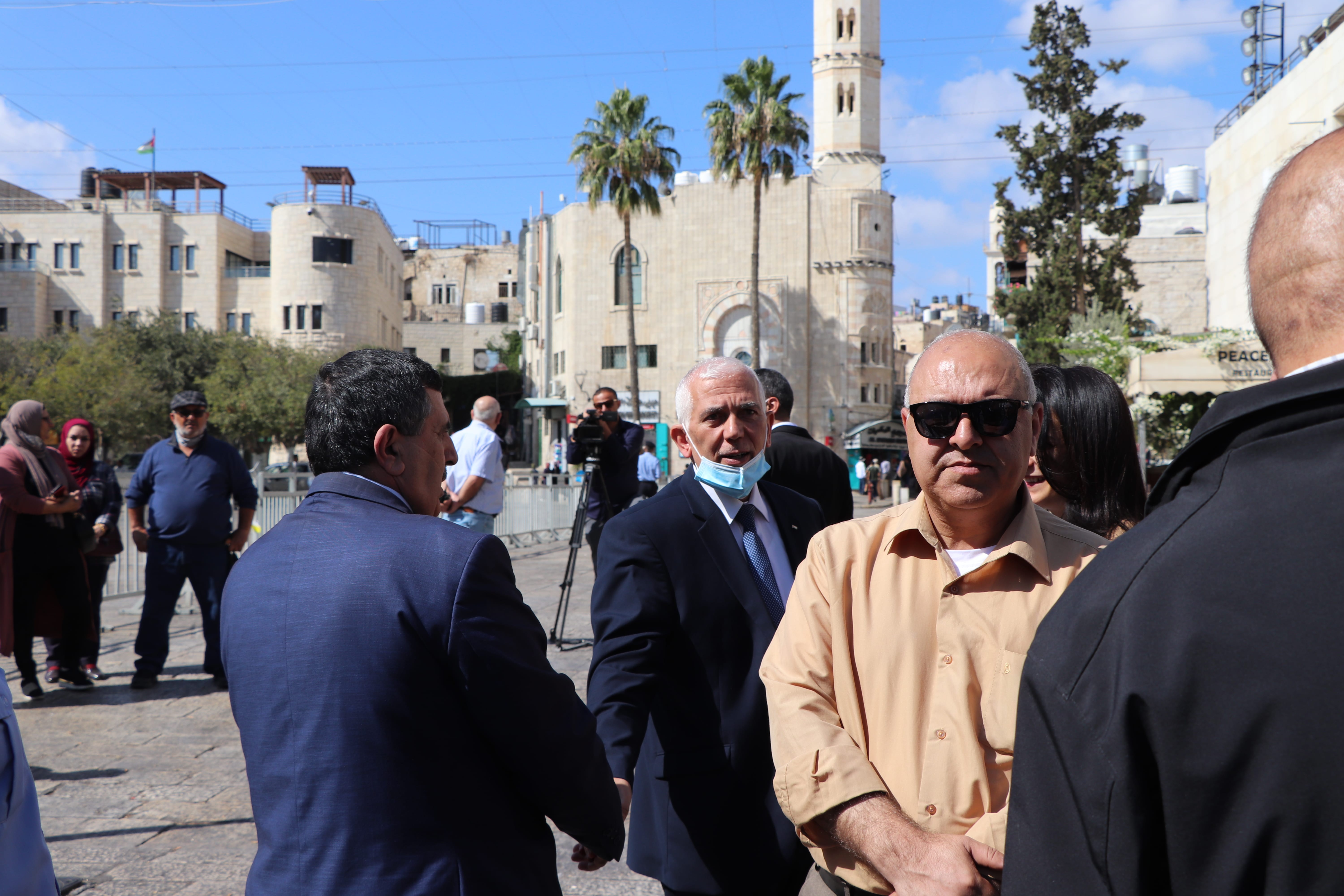 استقبال رئيس عام الرهبنة الفرنسيسكانية في العالم قدس الأب ماسيمو فوزارلي 