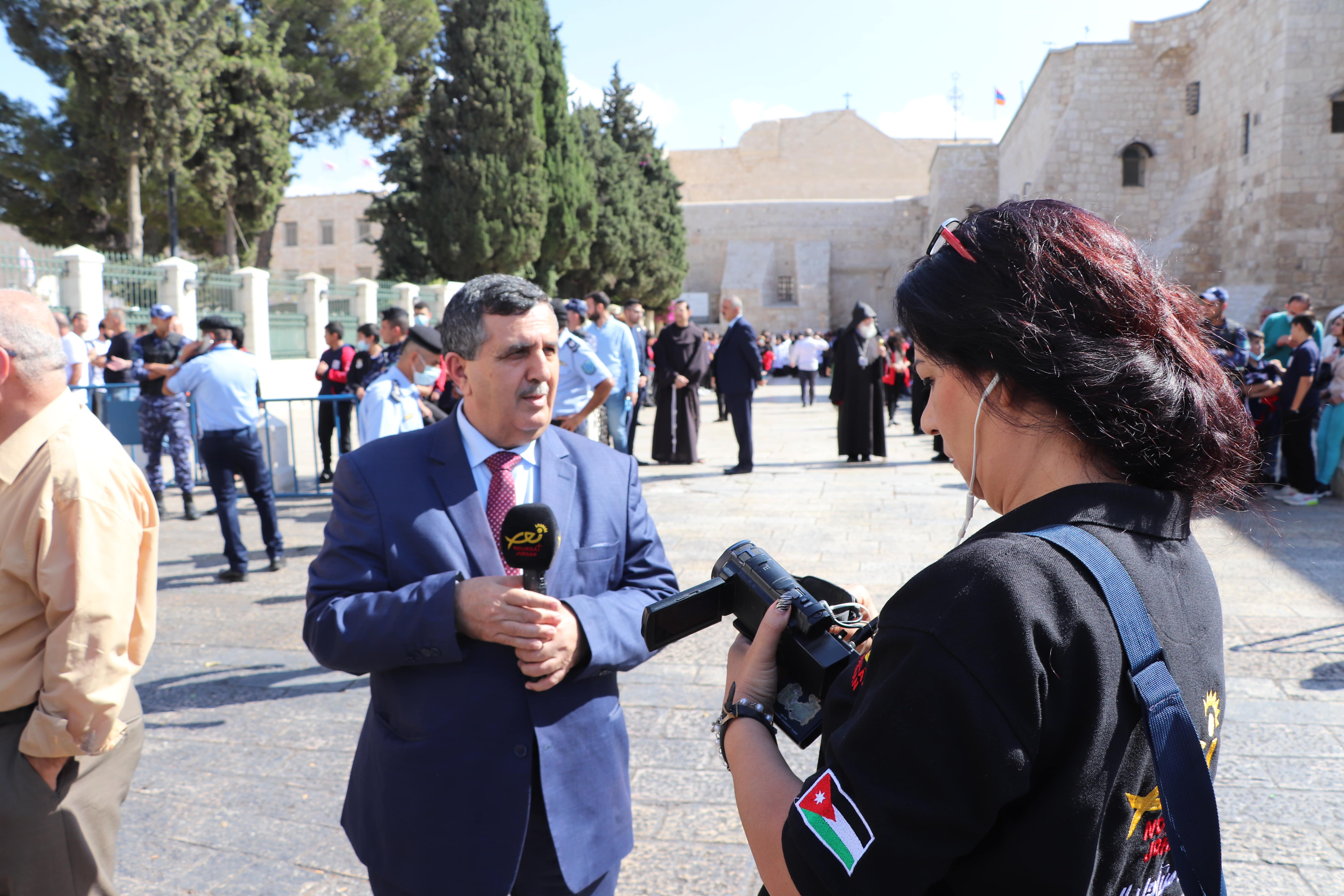 استقبال رئيس عام الرهبنة الفرنسيسكانية في العالم قدس الأب ماسيمو فوزارلي 