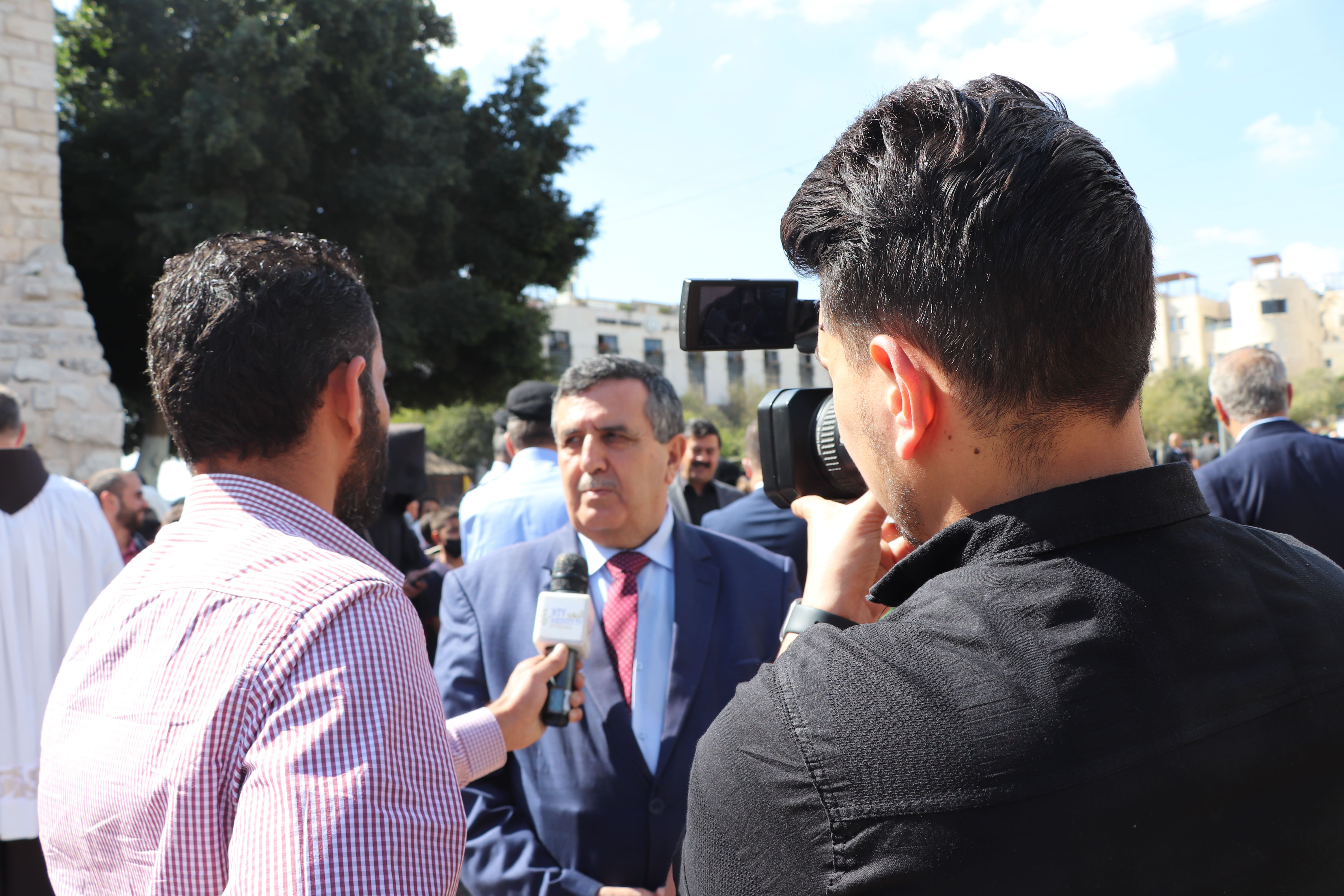 استقبال رئيس عام الرهبنة الفرنسيسكانية في العالم قدس الأب ماسيمو فوزارلي 