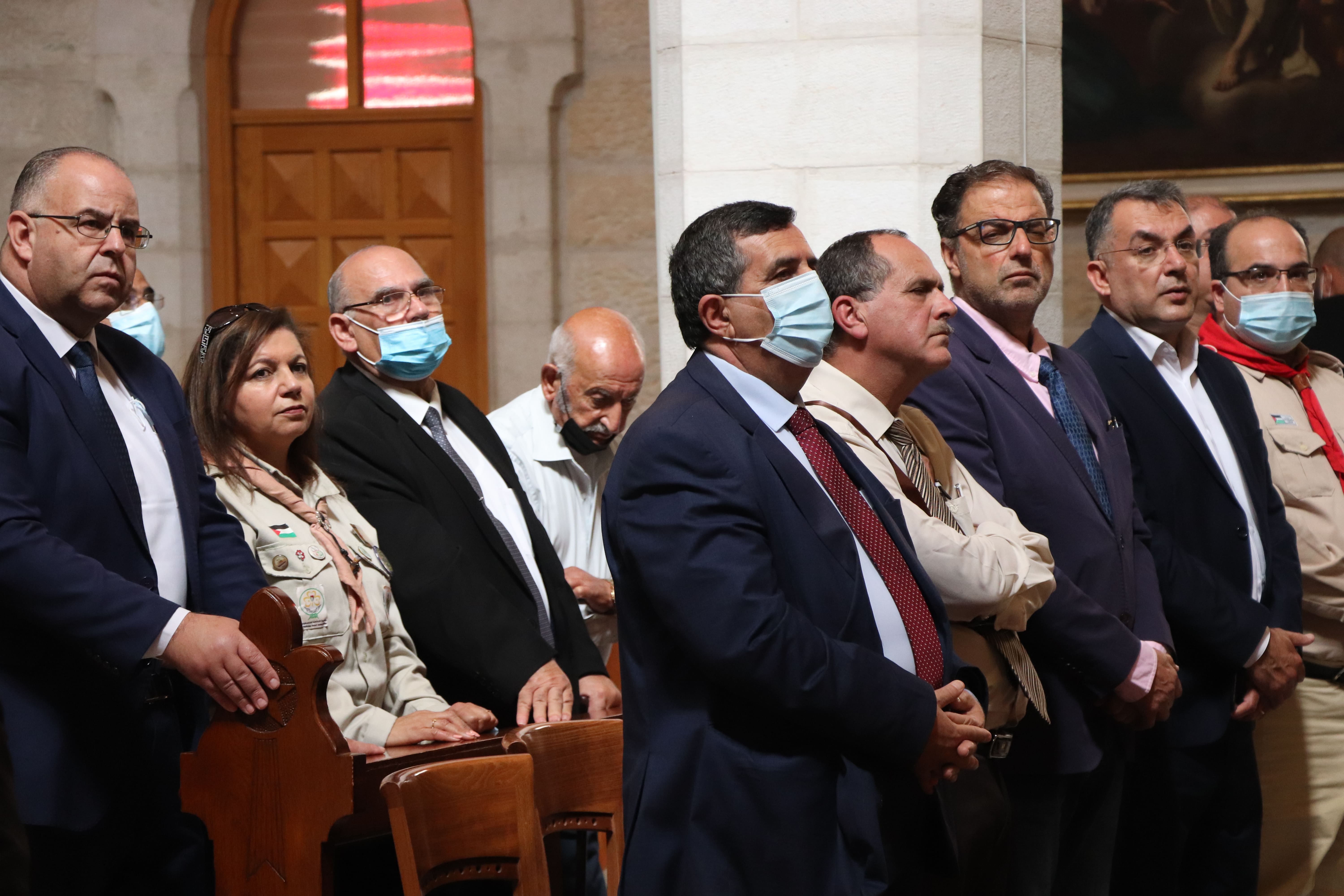 استقبال رئيس عام الرهبنة الفرنسيسكانية في العالم قدس الأب ماسيمو فوزارلي 