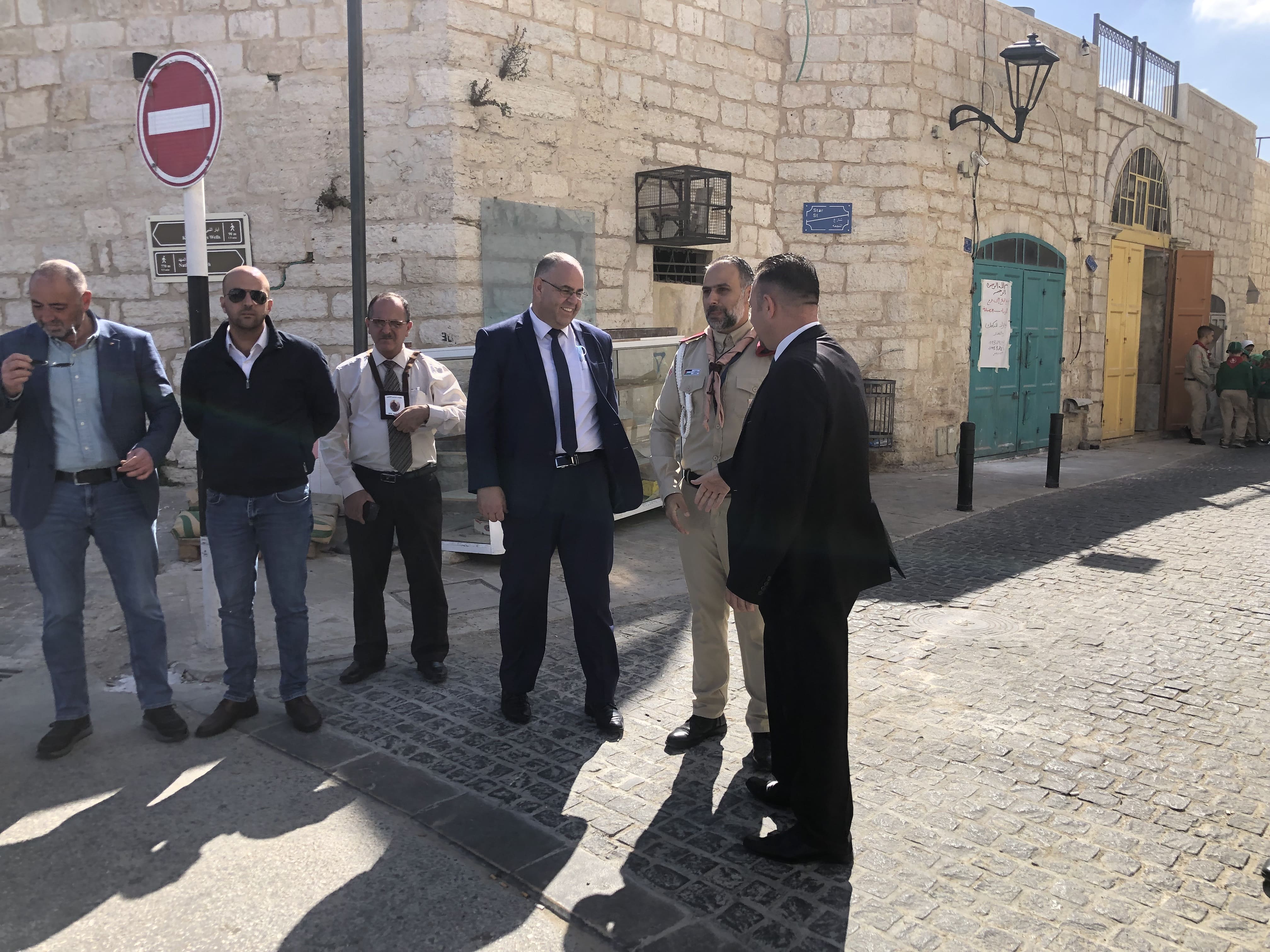 استقبال رئيس عام الرهبنة الفرنسيسكانية في العالم قدس الأب ماسيمو فوزارلي 