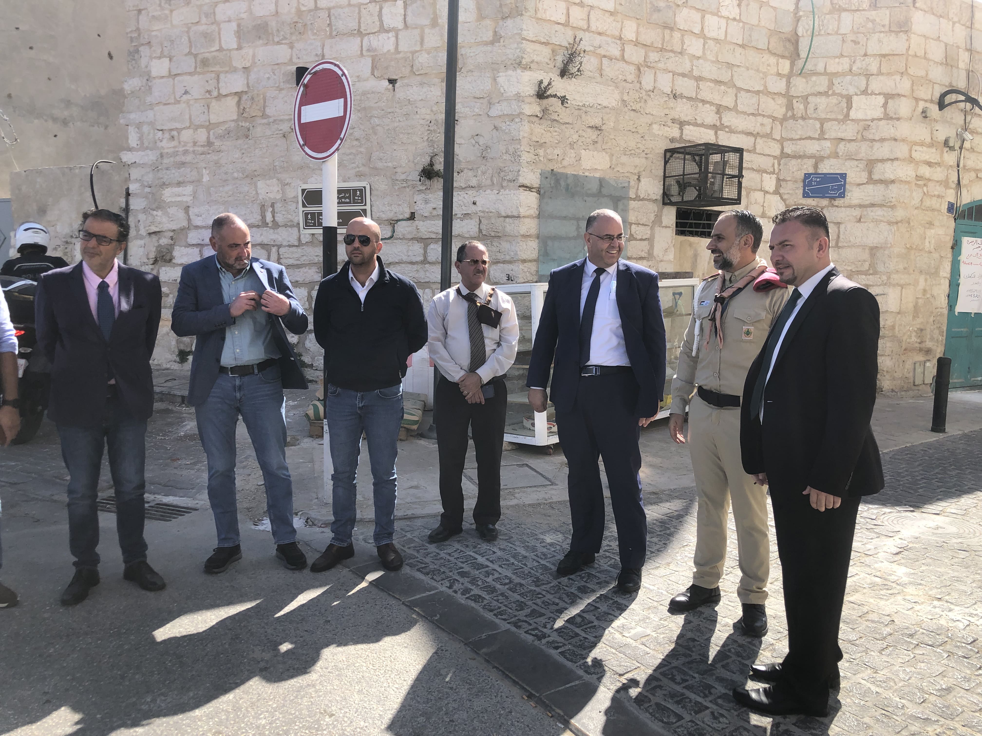 استقبال رئيس عام الرهبنة الفرنسيسكانية في العالم قدس الأب ماسيمو فوزارلي 