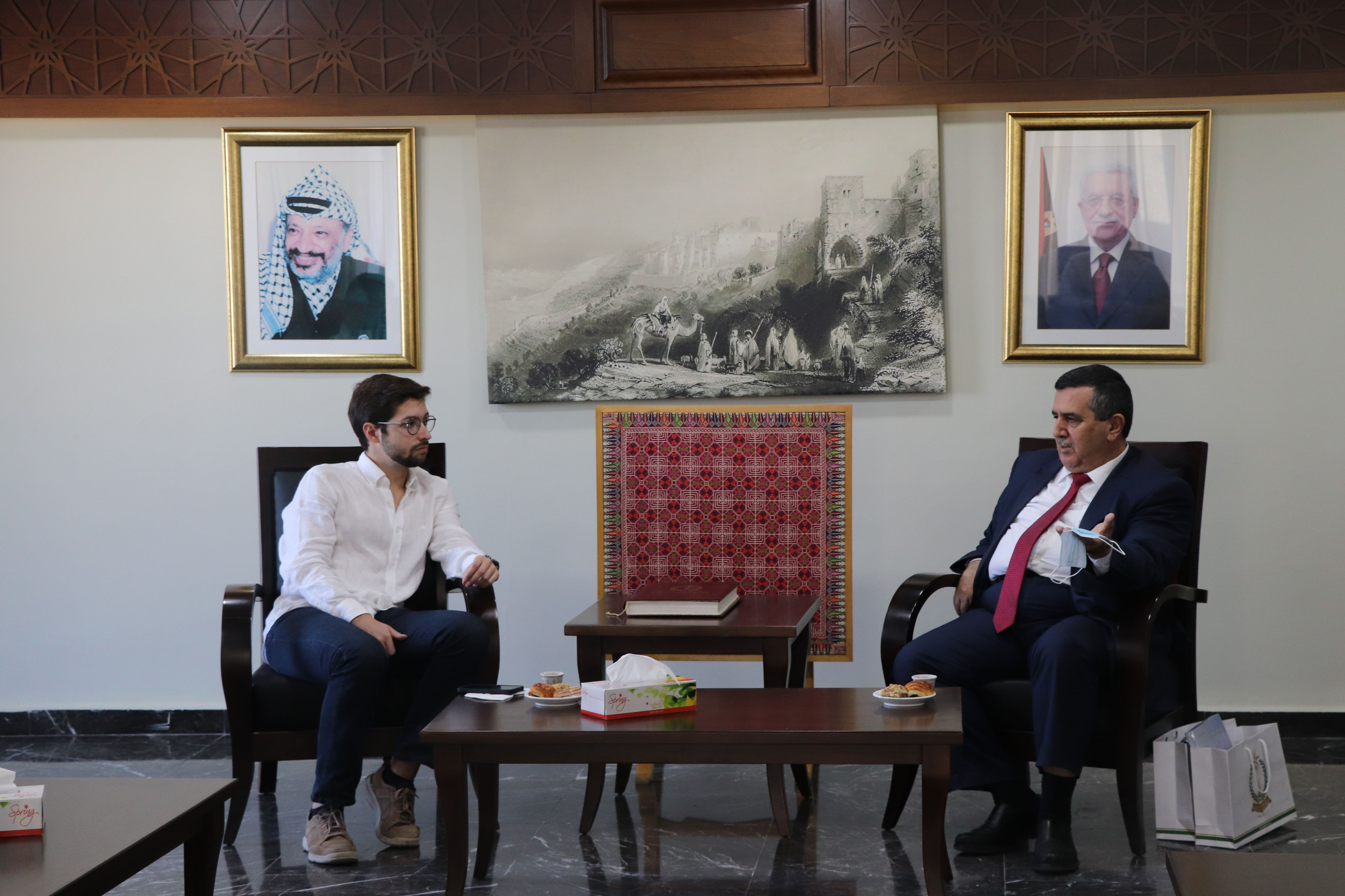 سلمان يستقبل وفد من الاشتراكية الدولية ممثلة بالأمين العام السيد برونو جونسالفيس 