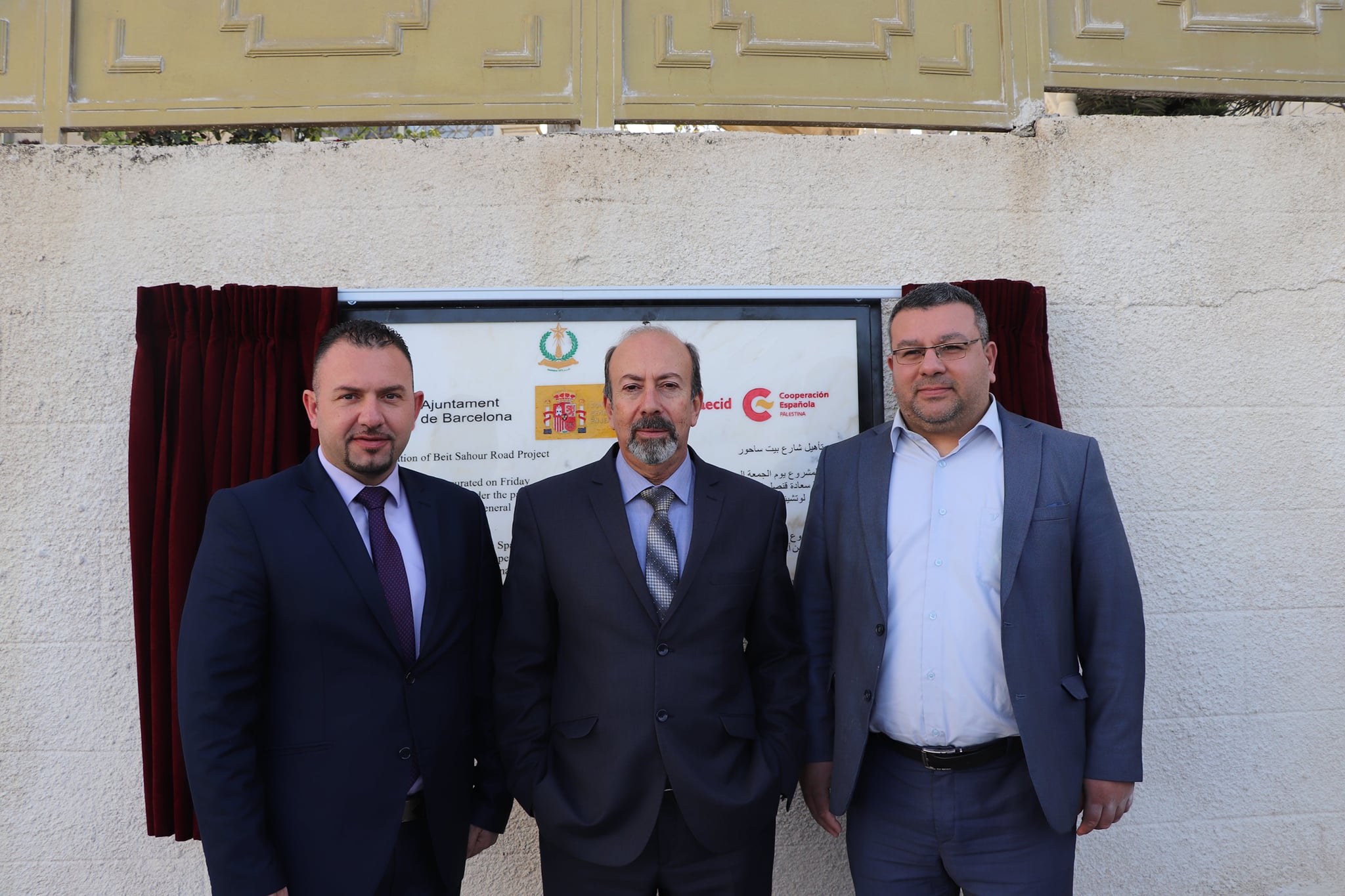 بلدية بيت لحم تدشن أعمال تأهيل شارع بيت ساحور