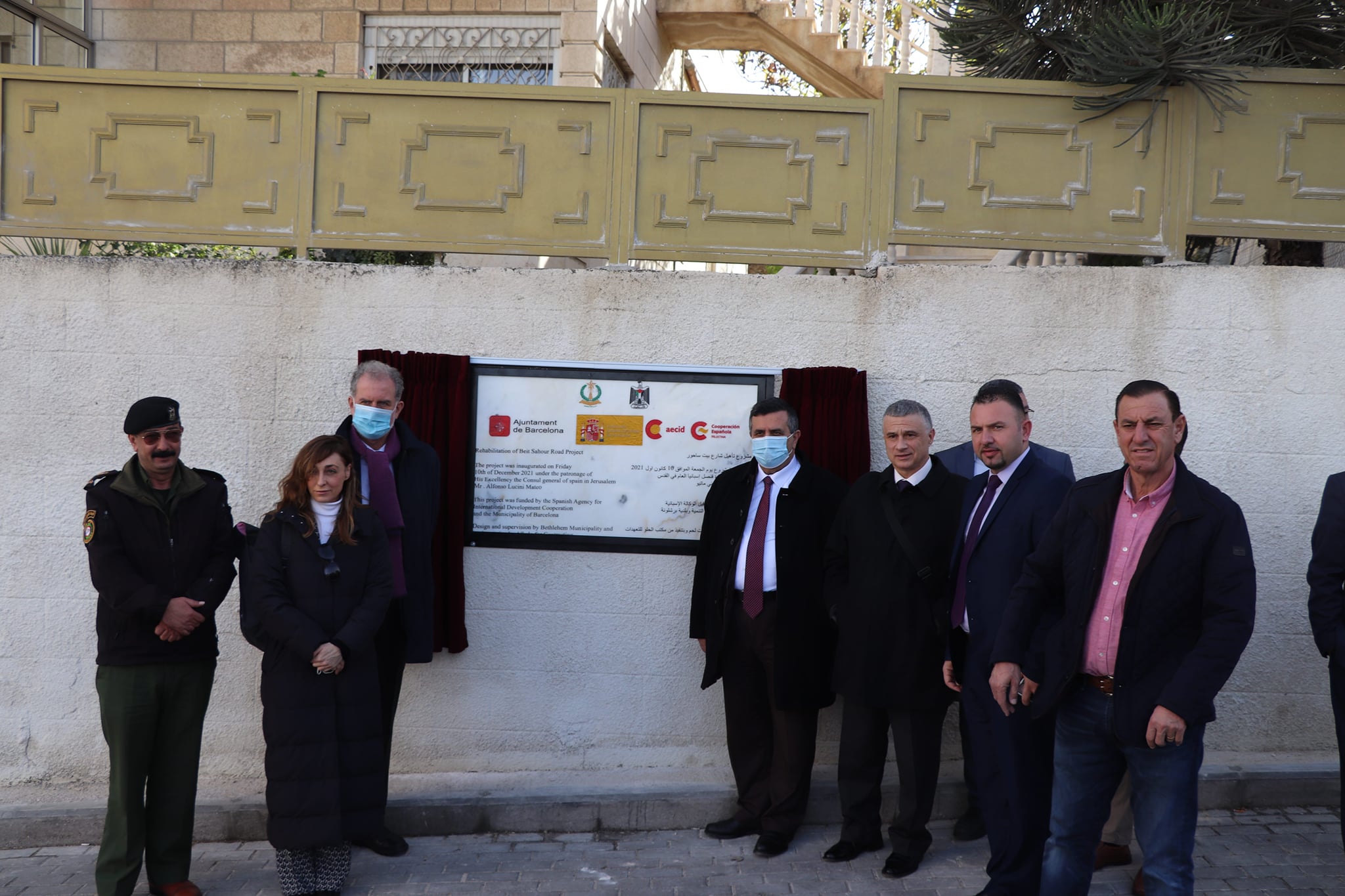 بلدية بيت لحم تدشن أعمال تأهيل شارع بيت ساحور