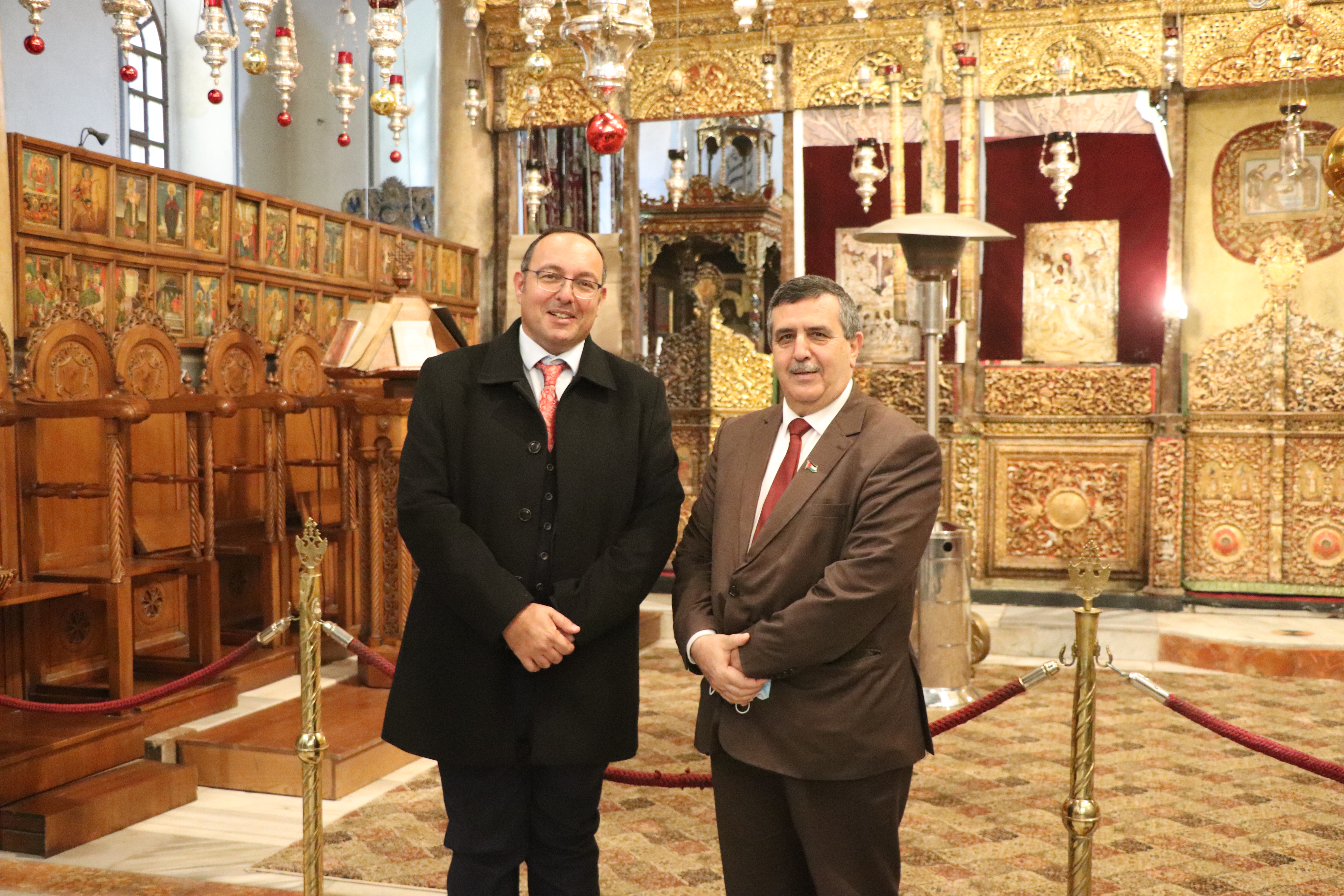 سلمان يلتقي مع ممثل الاتحاد الأوروبي في فلسطين وعدد من القناصل العامين وممثلي الدول الأعضاء في الاتحاد الأوروبي المعتمدين لدى دولة فلسطين