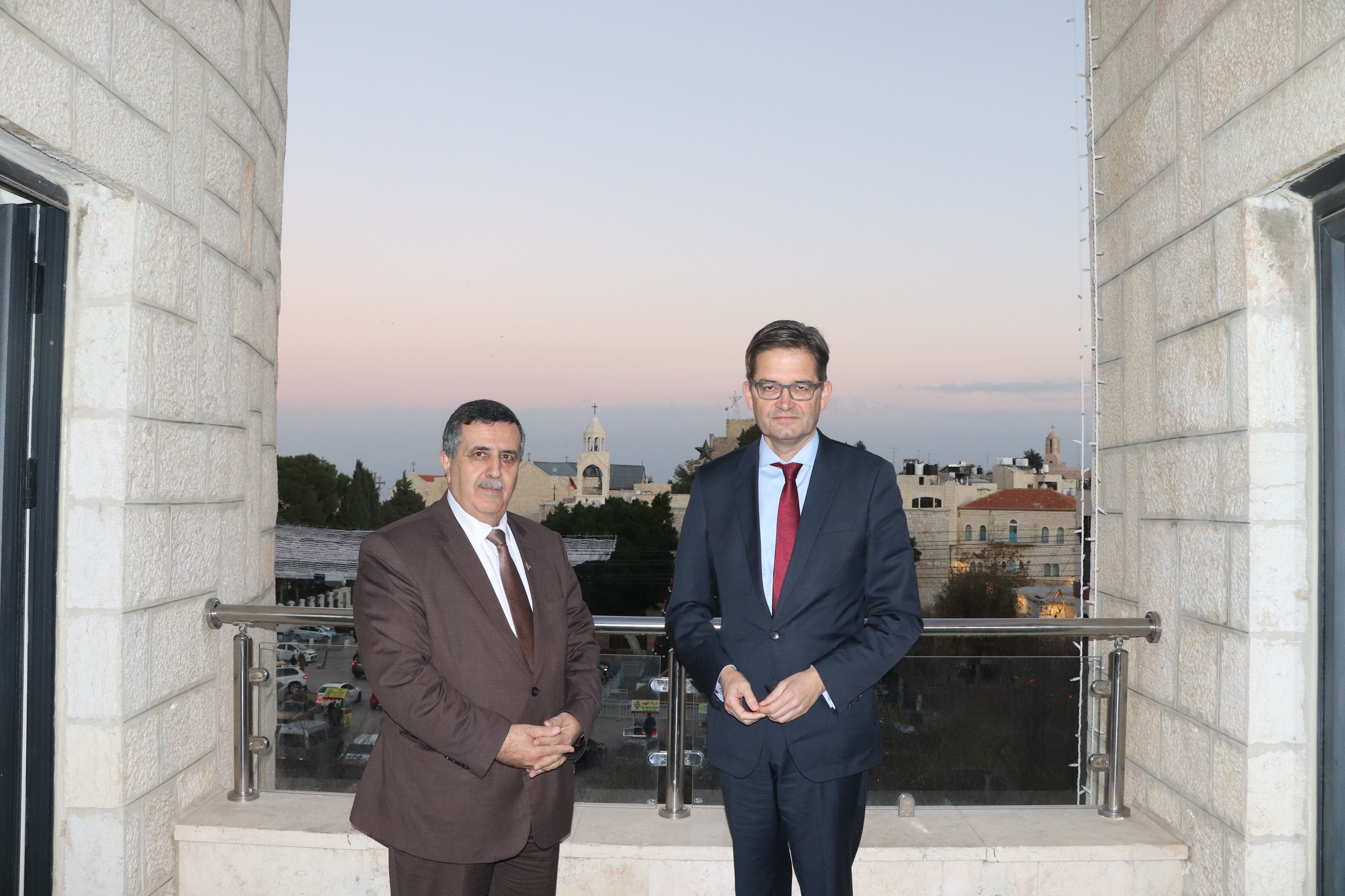 سلمان يستقبل رئيس بعثة جمهورية ألمانيا الاتحادية في رام الله 