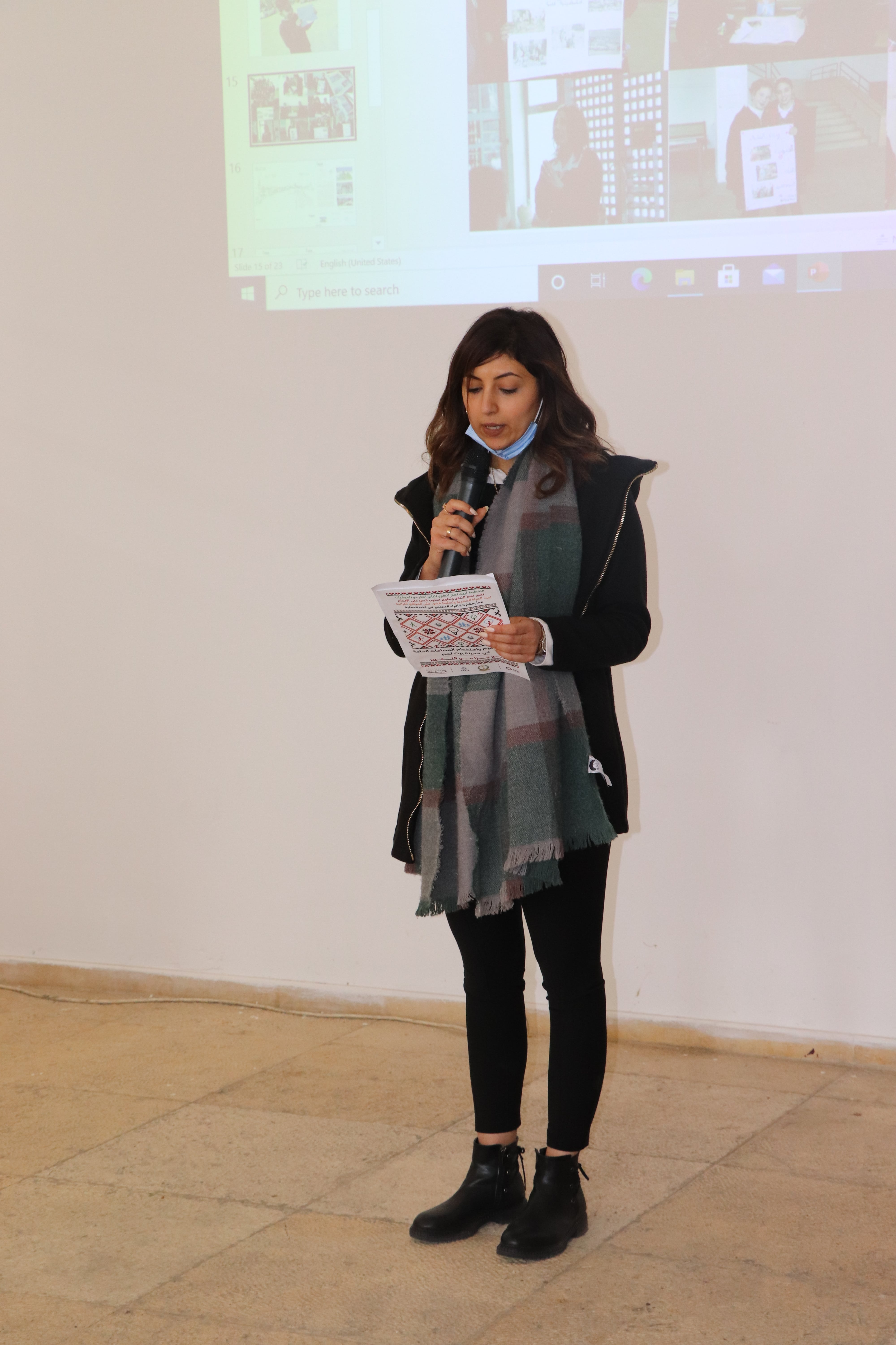 بلدية بيت لحم تحتفل بتدشين أعمال تأهيل الطابق الأرضي في مركز السلام ومعرض مخططات ساحة المهد