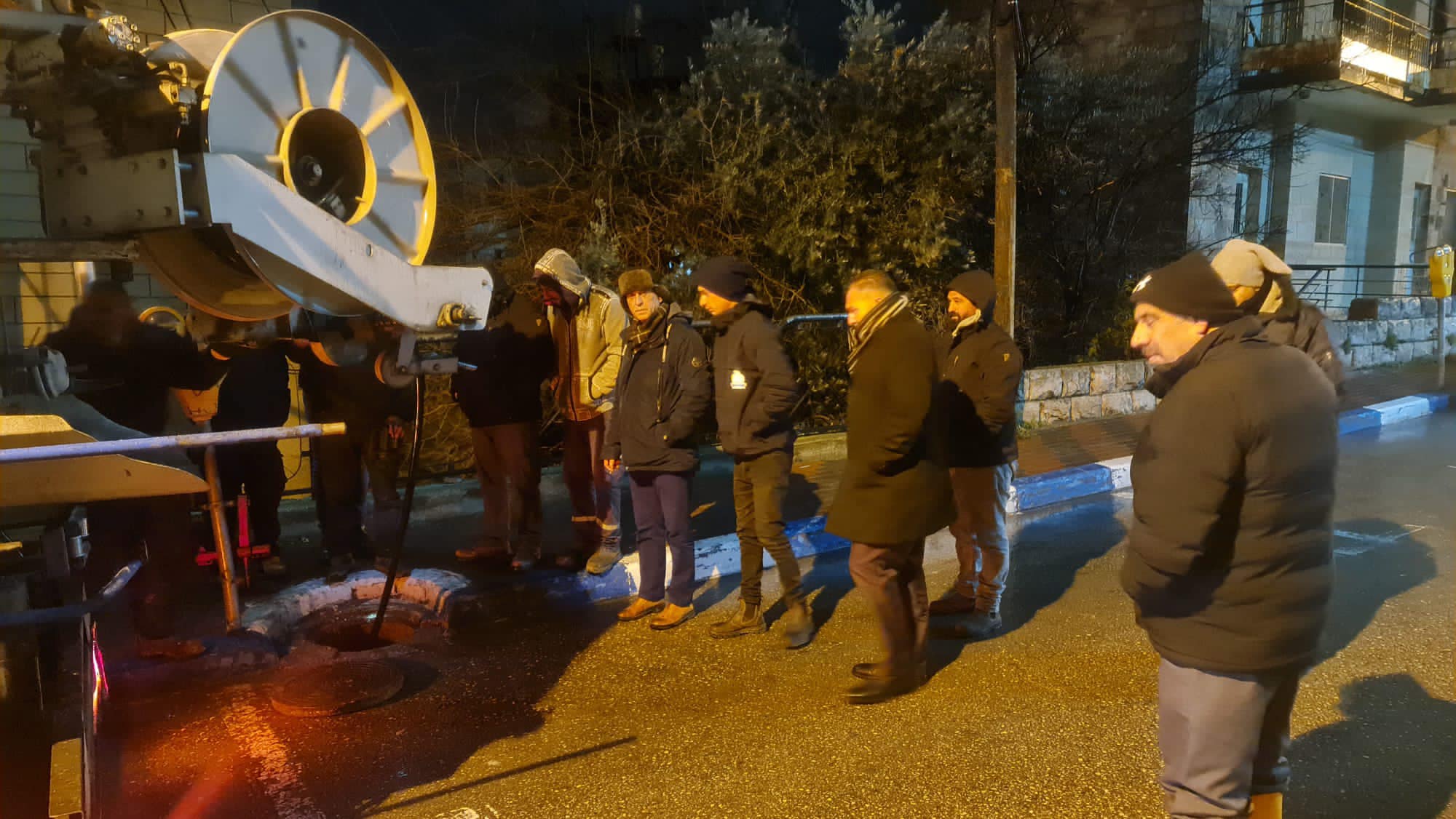 بلدية بيت لحم تؤكد على جاهزيتها الكاملة لمواجهة المنخفض الجوي