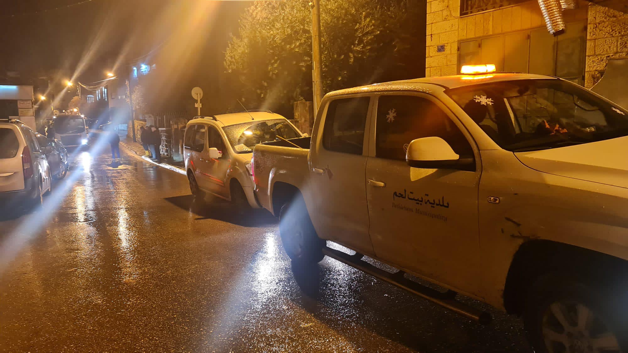 بلدية بيت لحم تؤكد على جاهزيتها الكاملة لمواجهة المنخفض الجوي