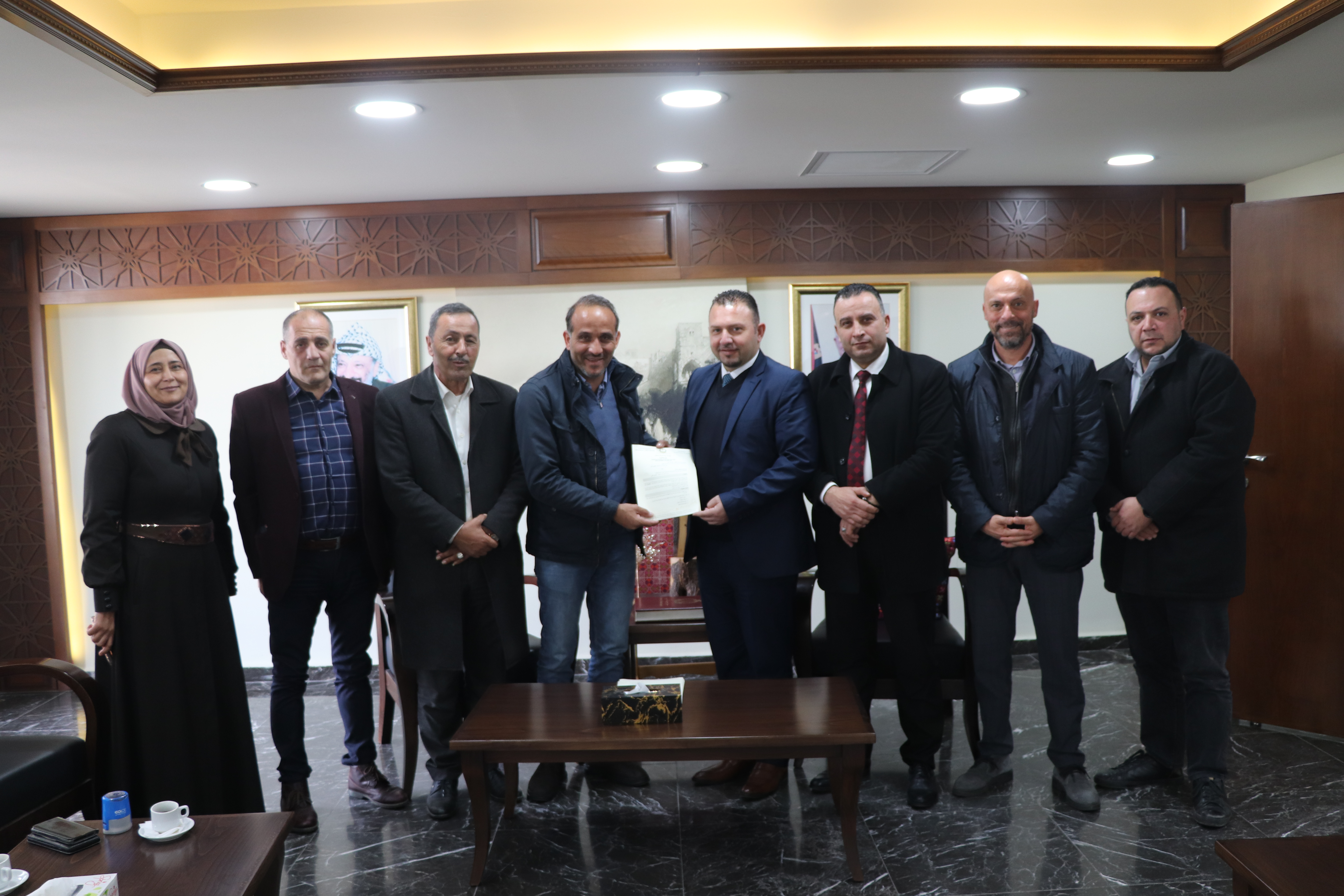 توقيع اتفاقية عطاء الصيانة الدوري لمدارس المدينة