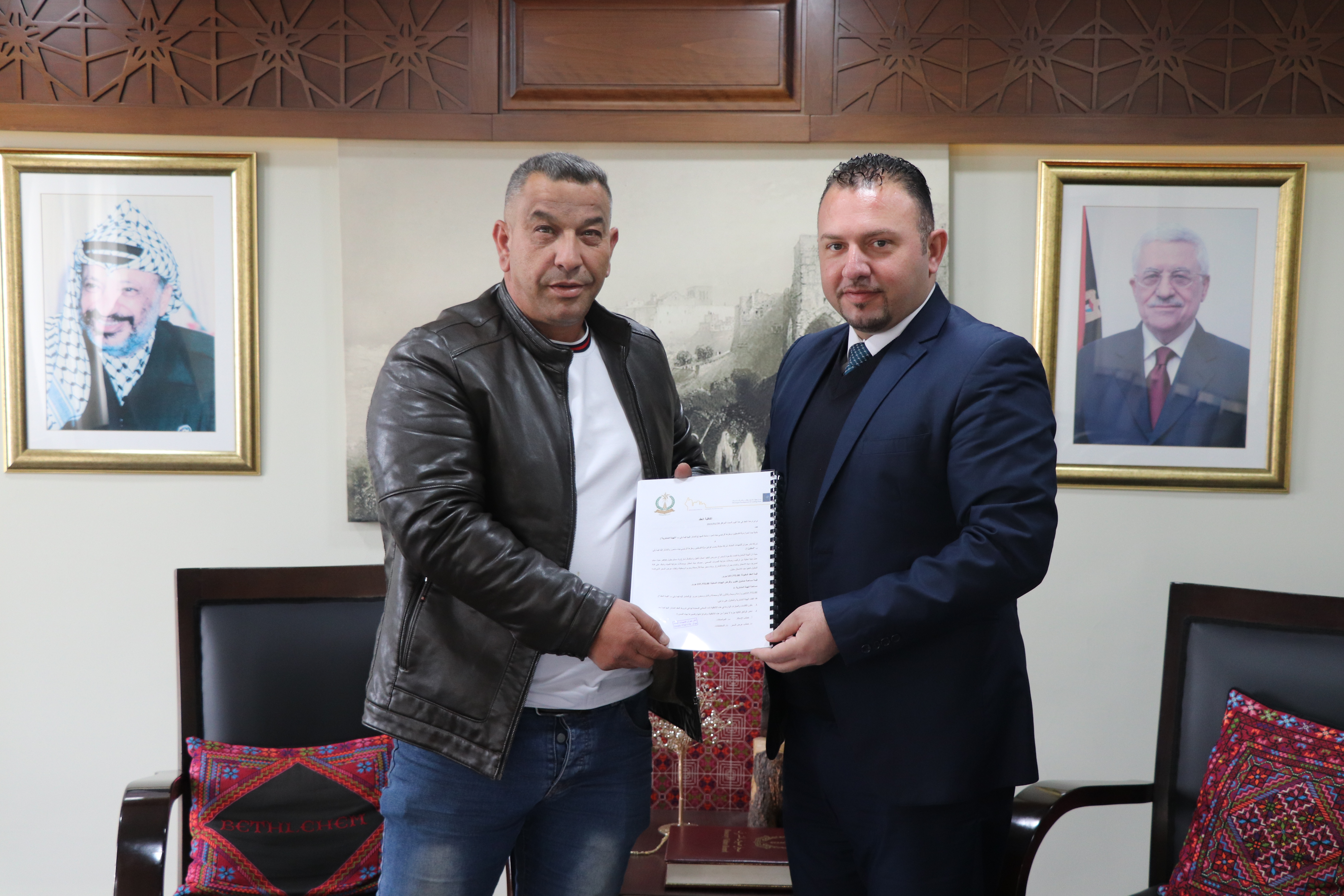 اتفاقية استكمال تأهيل شارع واد مسلم 