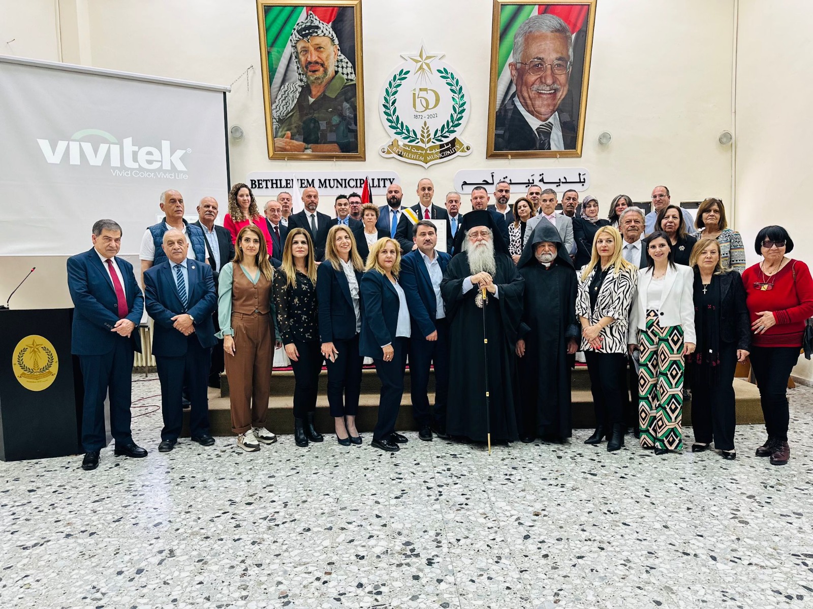 بلدية بيت لحم تحتفل بتوقيع اتفاقية توأمة مع مدينة بافوس القبرصية